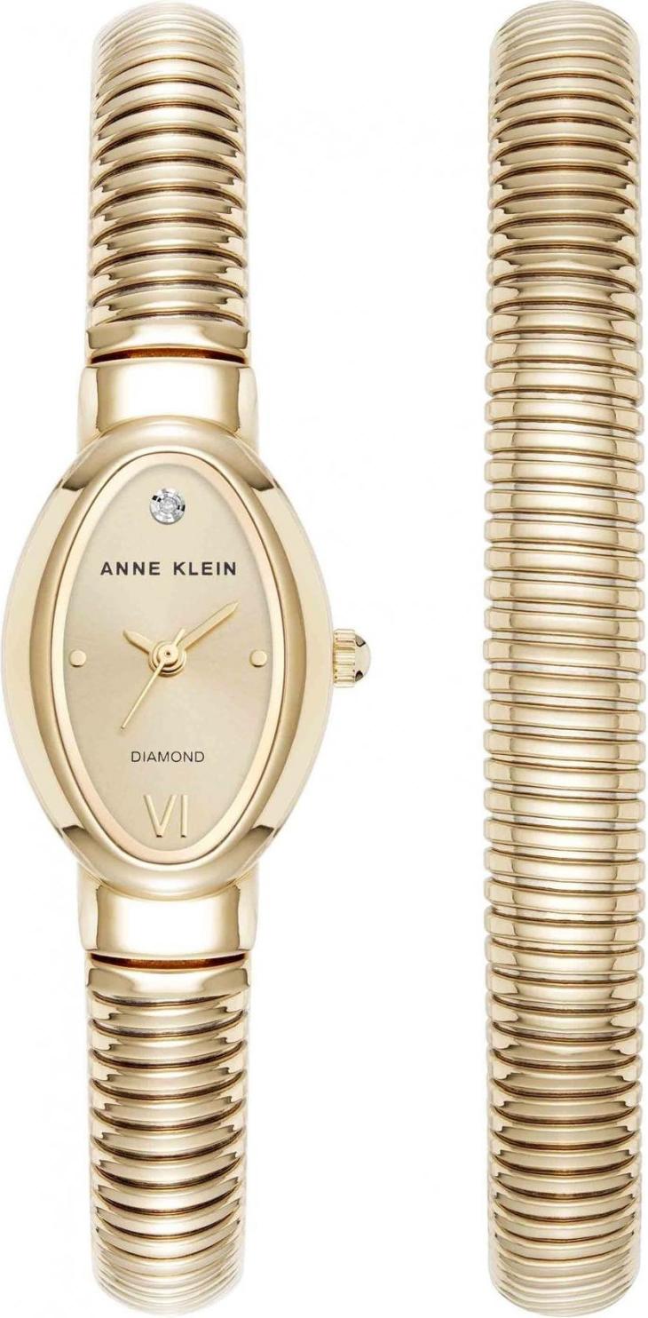 Anne Klein AK-5178GPST zlaté hodinky