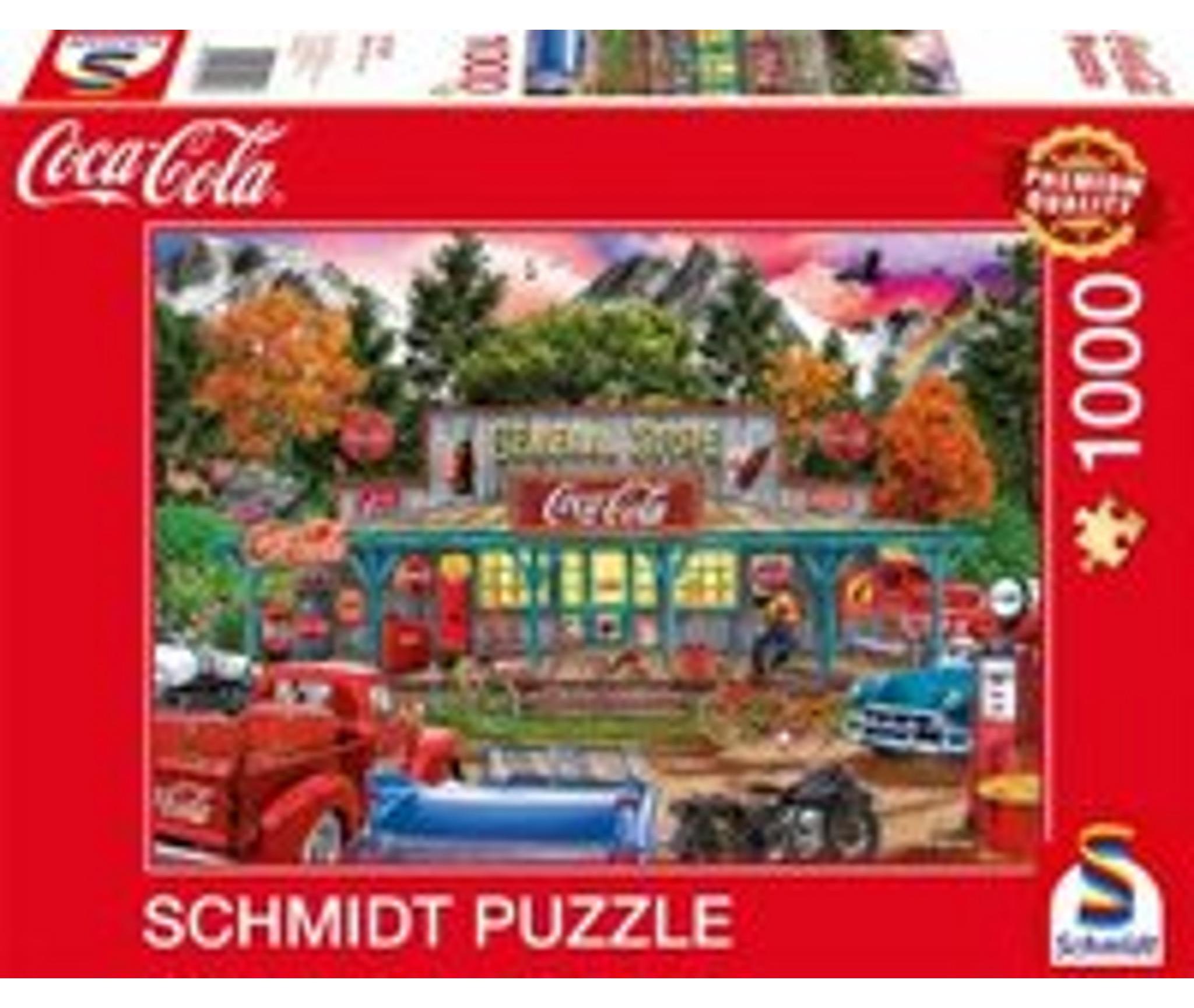 Schmidt Spiele Coca-Cola - Store (1000 Teile) 57597
