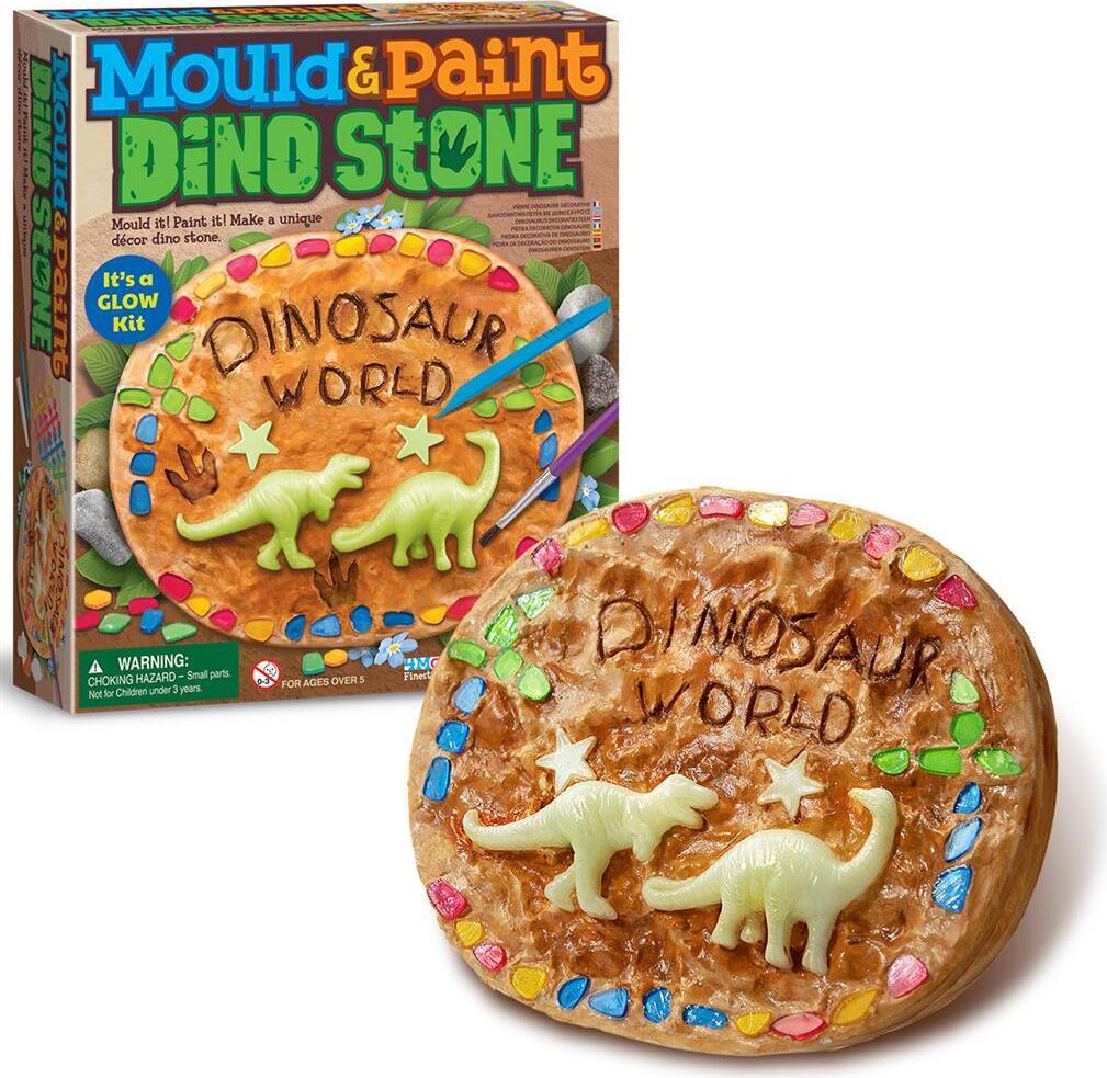 4M Dino-Stein gießen und bemalen 5604794