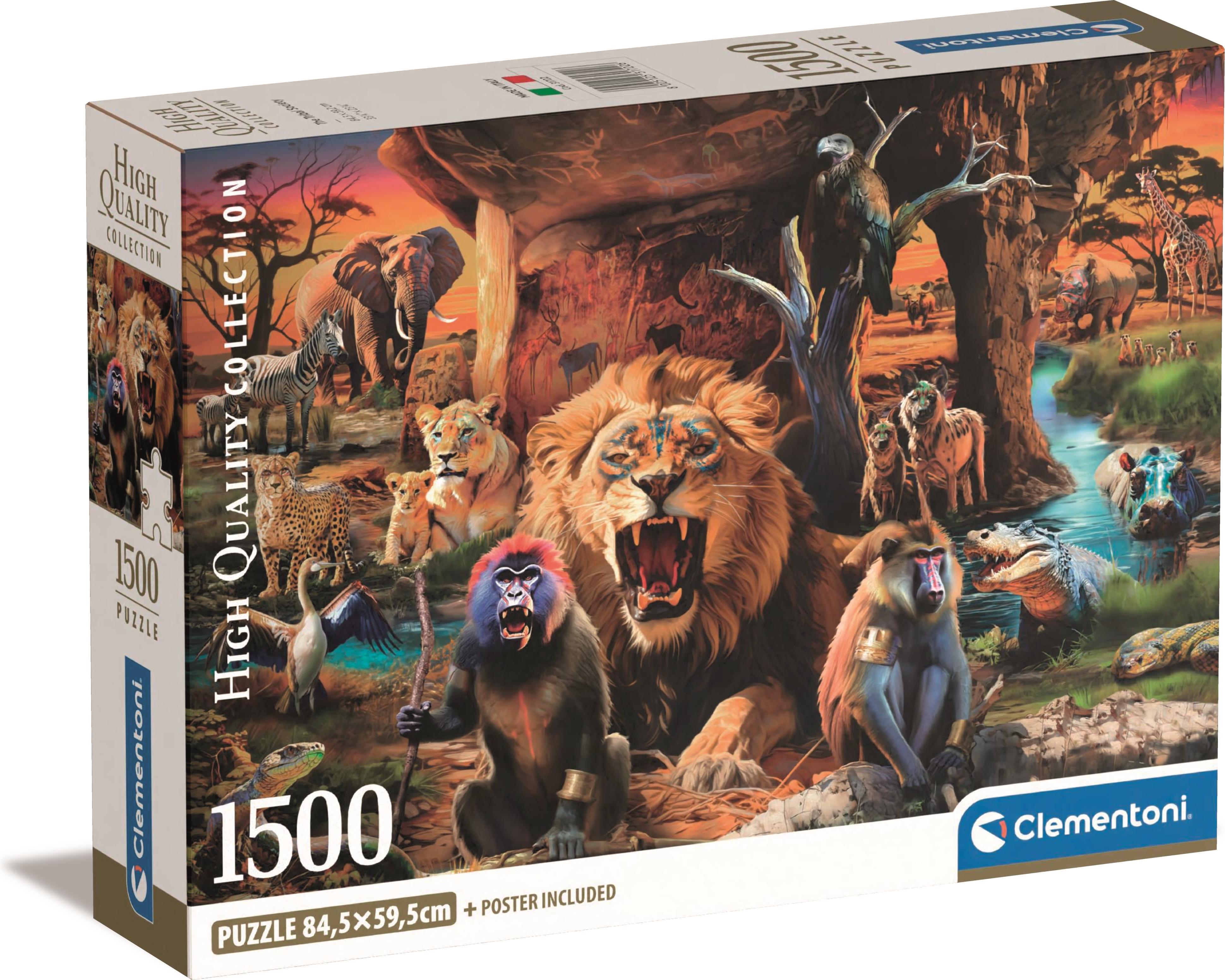 Clementoni Hochwertige Die Stammesgesellschaft Puzzle 1500pcs 381244