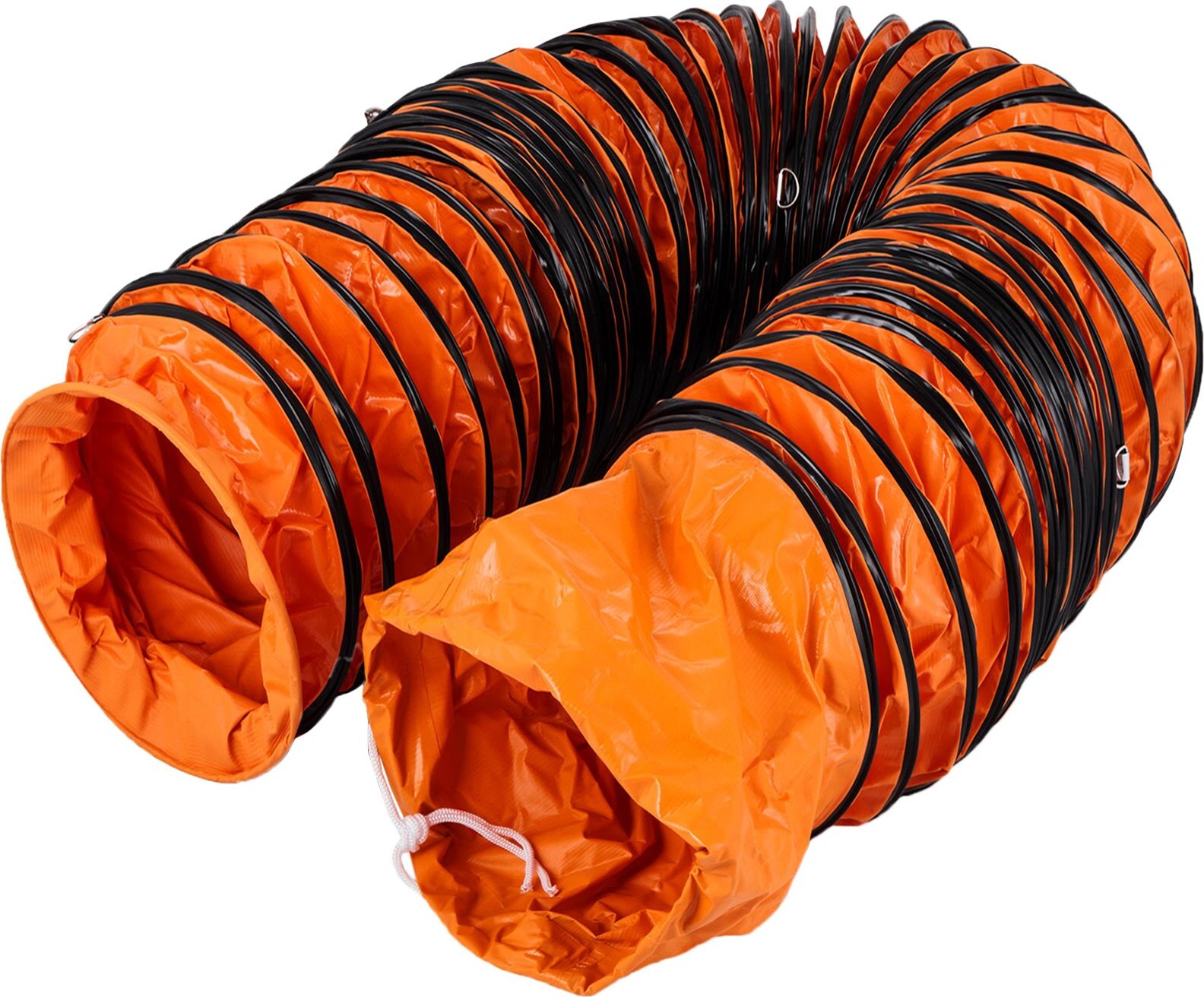 Sweiko 6 kg Lufttransportschlauch, 7,6 m Warmluftschlauch, -20 180 ° Belüftungsschlauch, 35 * 34 * 26 cm Baustellenschlauch SS-SSWQEU000578