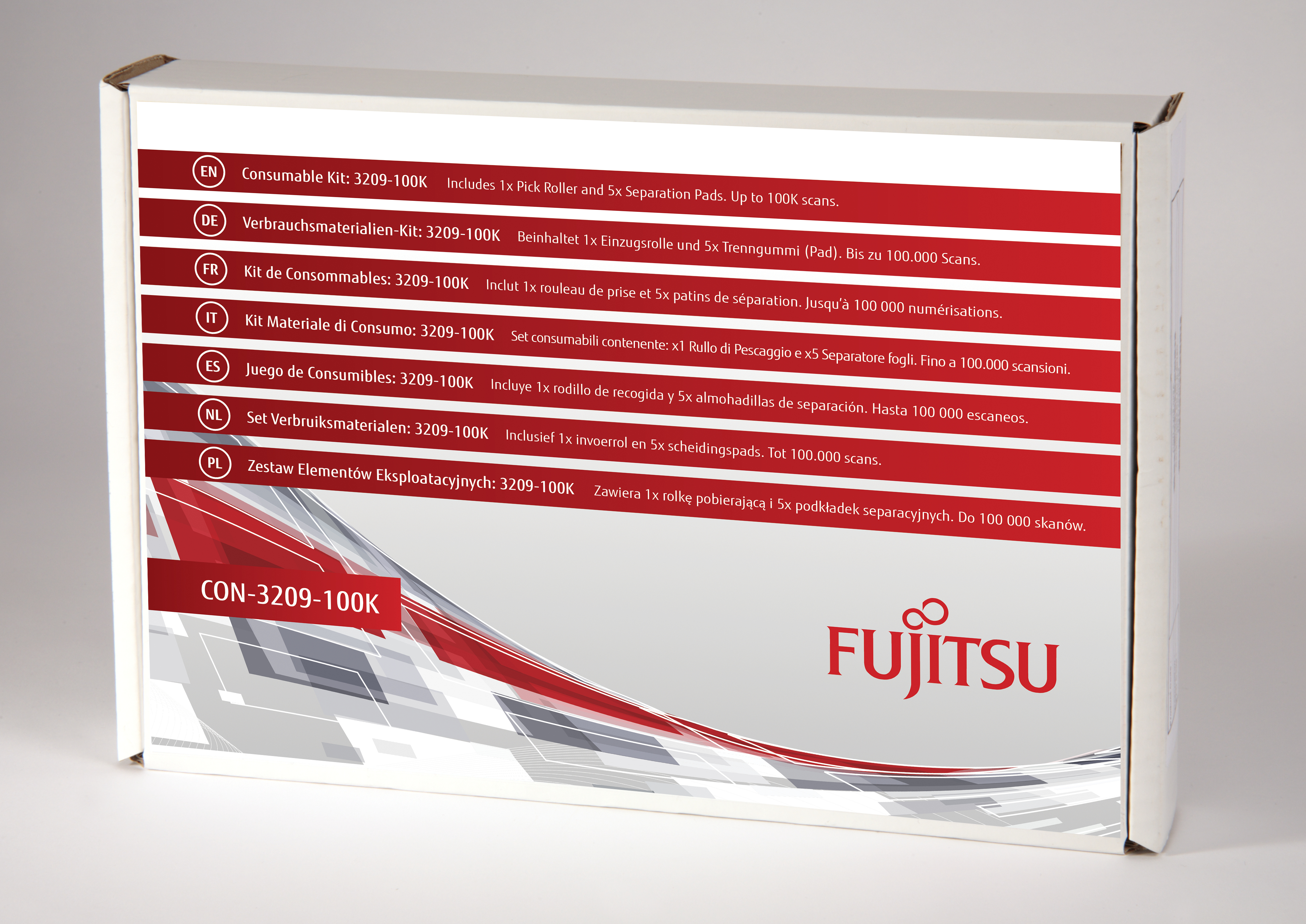 Fujitsu 3209-100K Verbrauchsmaterial-Kit CON-3209-100K
