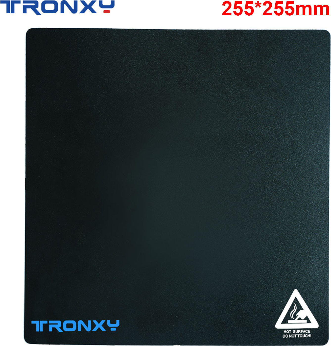 Aibecy Tronxy-Heizbett-Aufkleberblatt Oberfläche hochtemperaturbeständig 255 * 255 mm / 10,0 * 10,0 Zoll für 3D-Drucker-Brutstätte