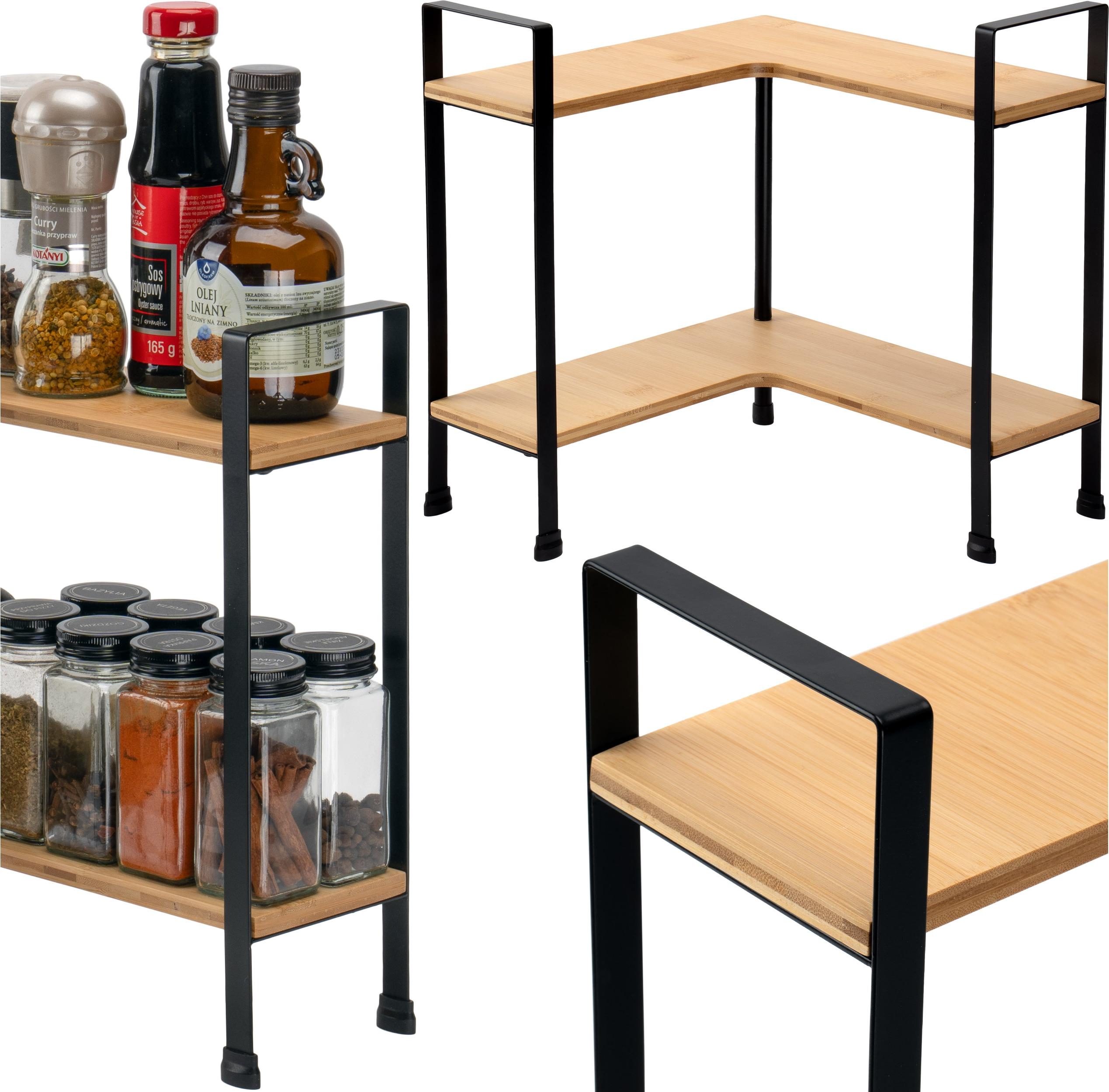 Gockowiak SARITA Bambus-Gewürzregale