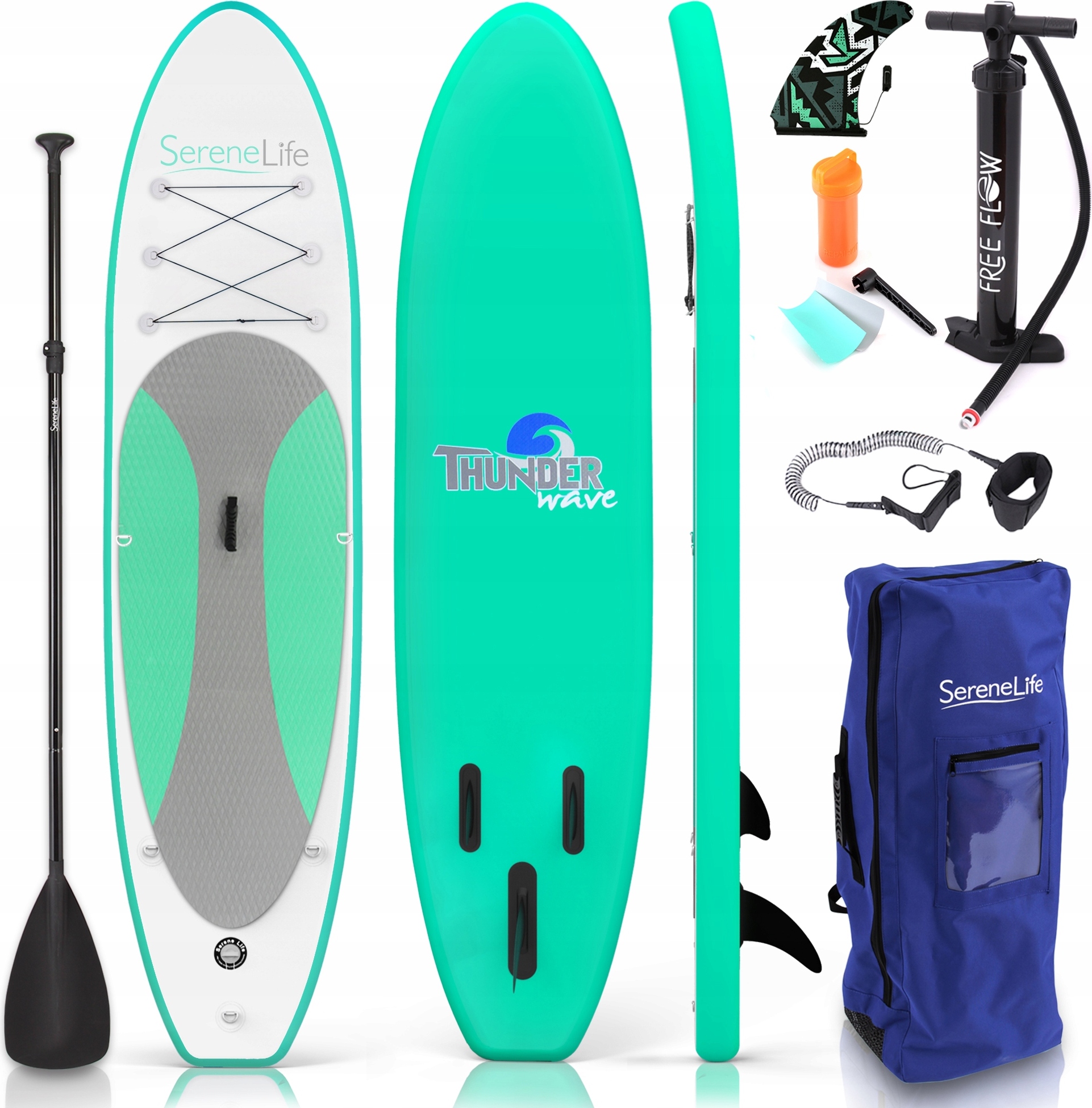Nafukovacie Sup Paddle Board 3.2M 81Cm Stabilný S Kompletnou Sadou