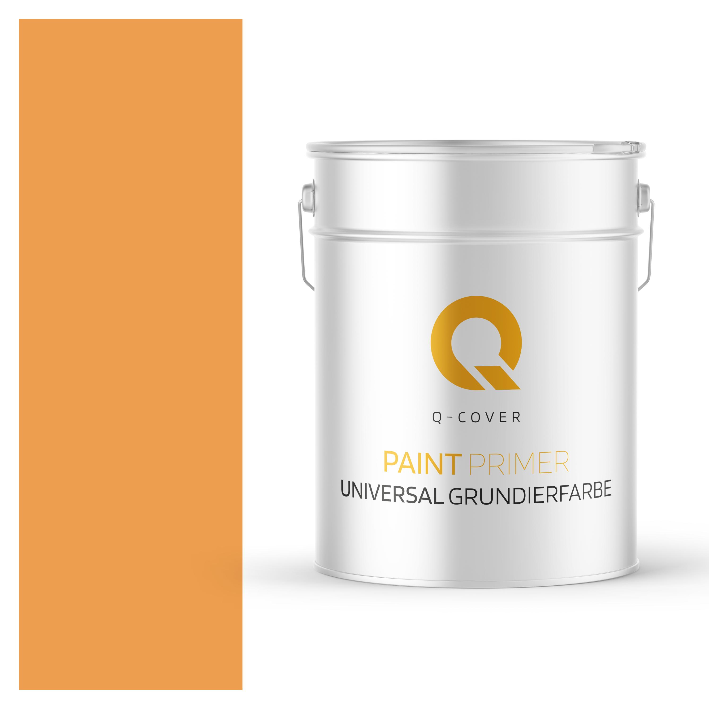 Q-Cover Grundierfarbe Orange 10L | Universal Grundierung für Innen & Außen | Acrylatdispersion