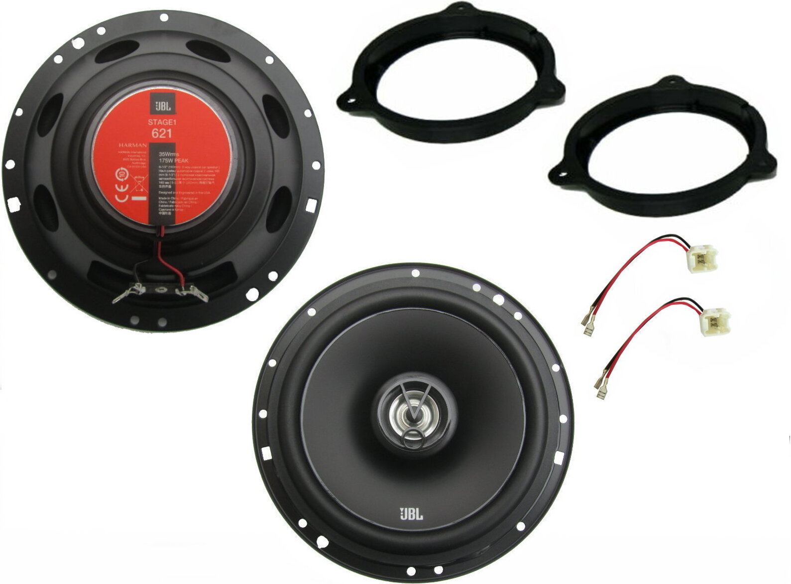 DSX JBL Einbauset für Mazda CX-5 KF Bj 17-23 Tür vorne 175 Watt jblmazdacxvo