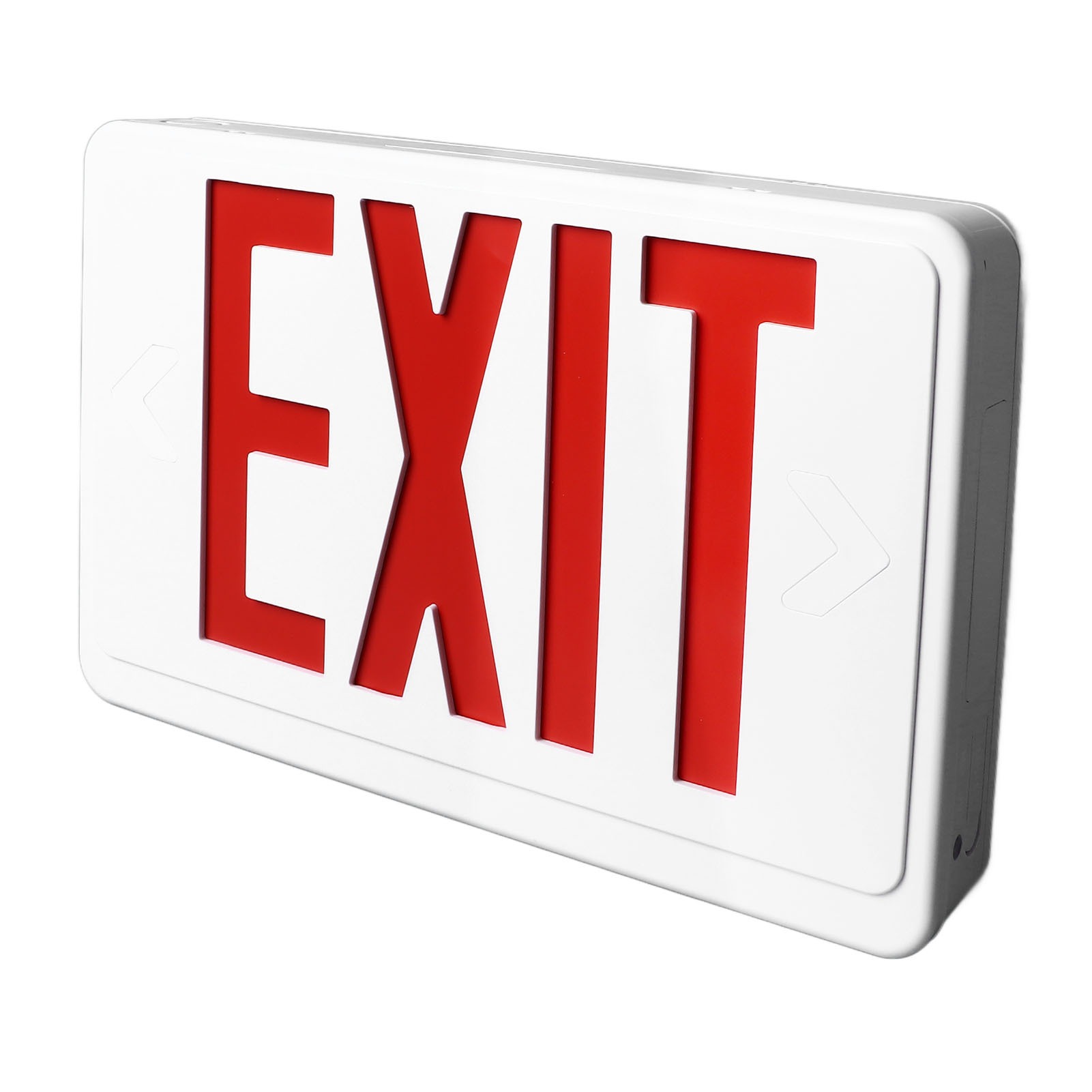 Cocosity LED-Notausgangsschild,LED-Ausgangsschild,Rotes LED-Ausgangsschild,Notausgangsleuchte,Rotes LED-Notausgangsschild,Rotes Ausgangsschild