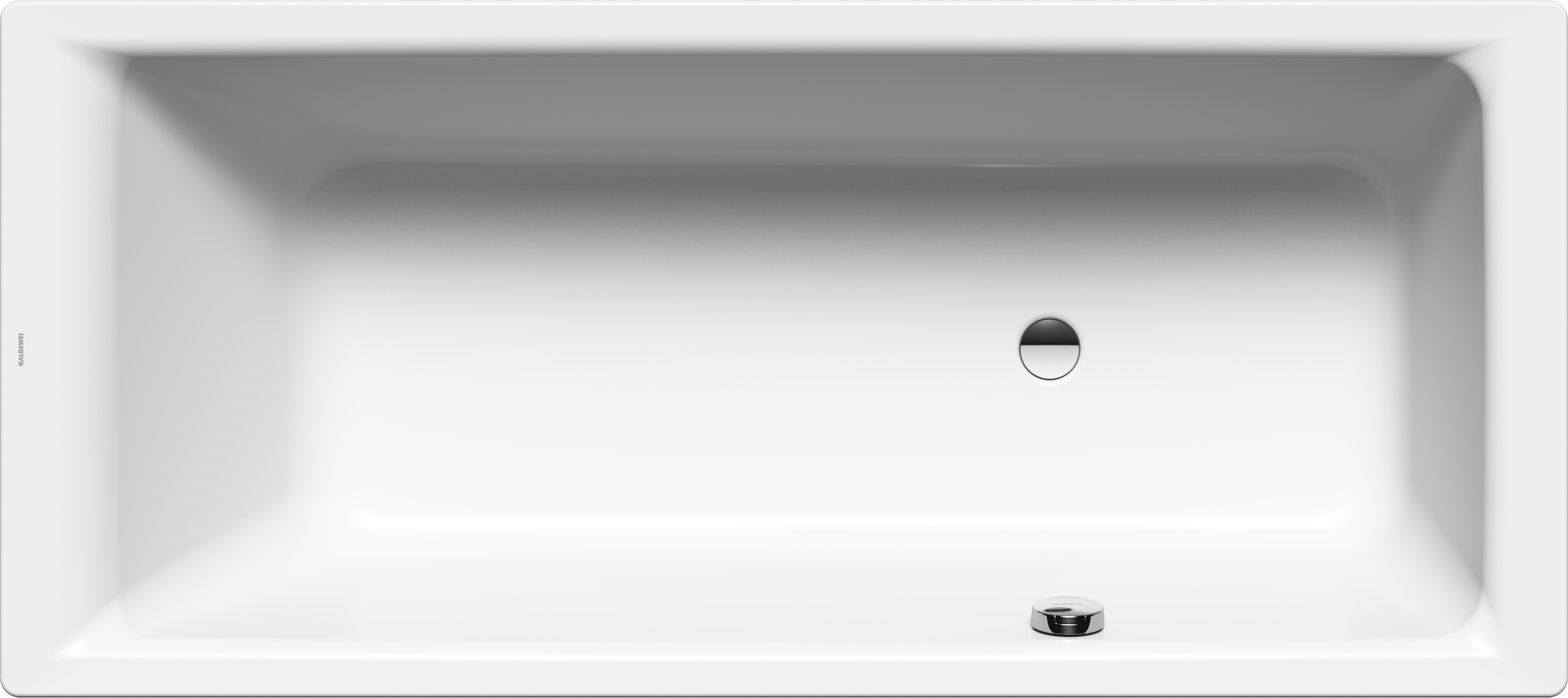 KALDEWEI Badewanne PURO MIT SEITLICHEM ÜBERLAUF alpinweiß Image