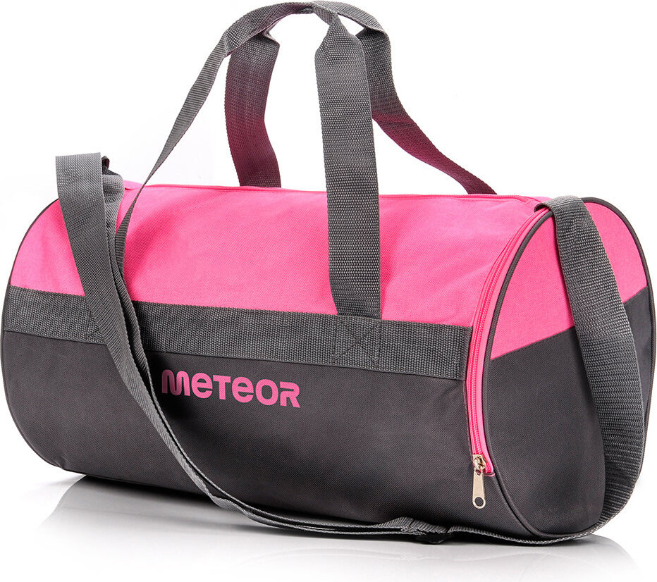 Sporttasche, Fitnesstasche, Trainingstasche Meteor Siggy 25L rosa/gray 74551