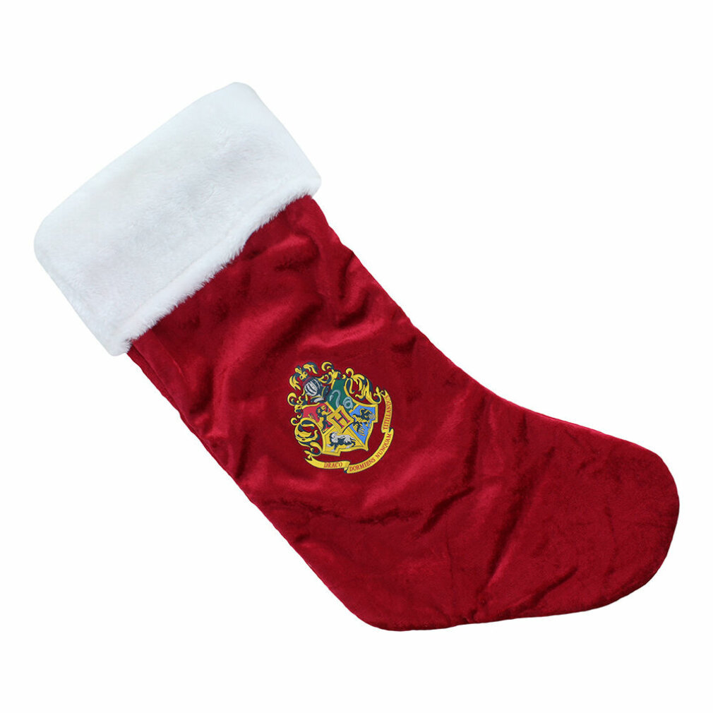 Paladone Harry Potter Hogwarts Weihnachtssocke Mit Überraschungsgeschenken Rot Rot One Size RS460965
