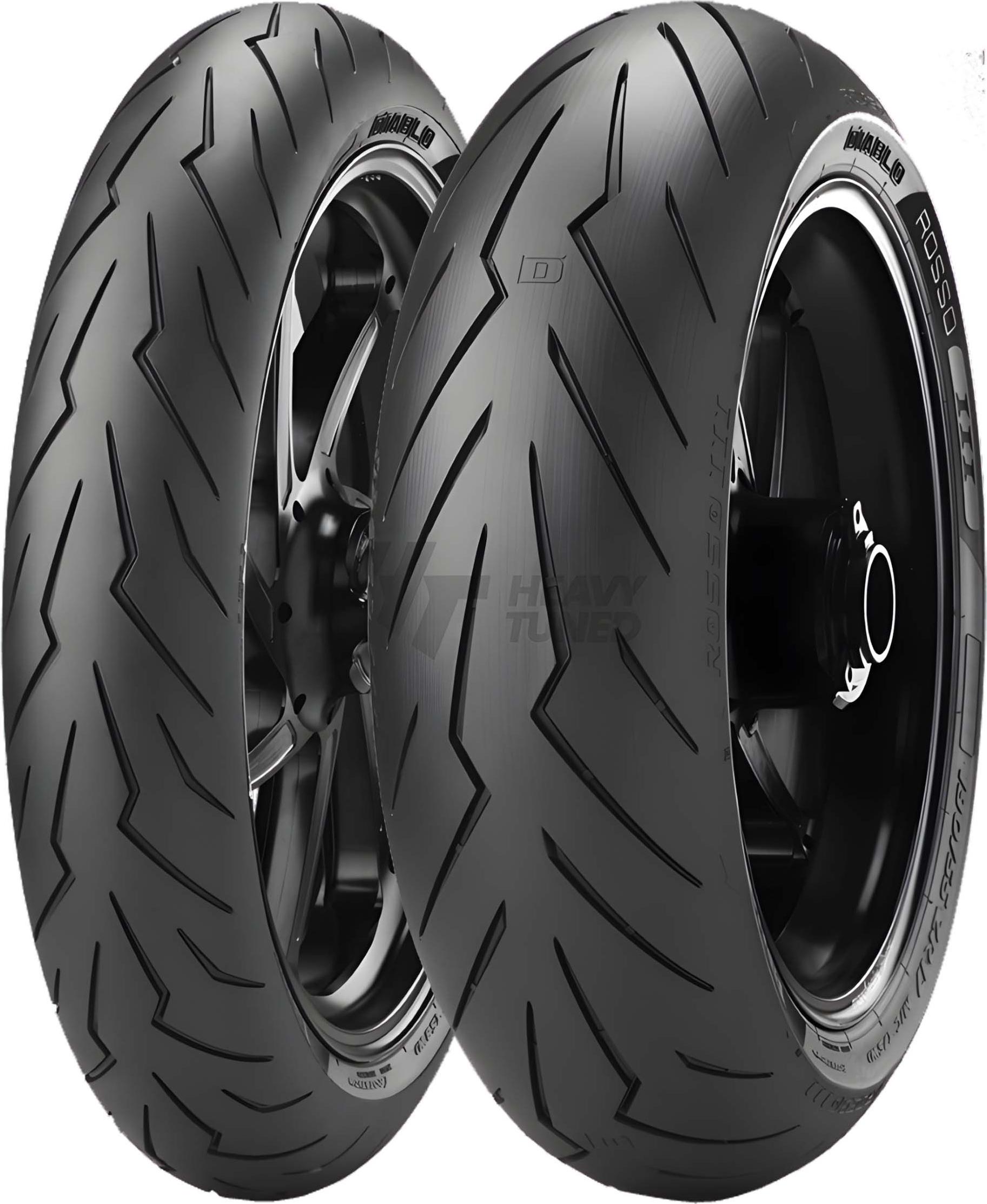 Pneumatiky Pirelli Diablo Rosso III 150/60 ZR17 66W TL zadné pneumatiky