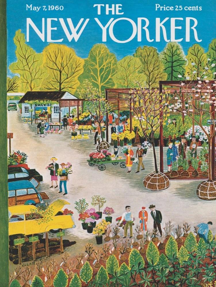 New York Puzzle Company Puzzle - The New Yorker Gartencenter - 500 XXL Teile 01585
