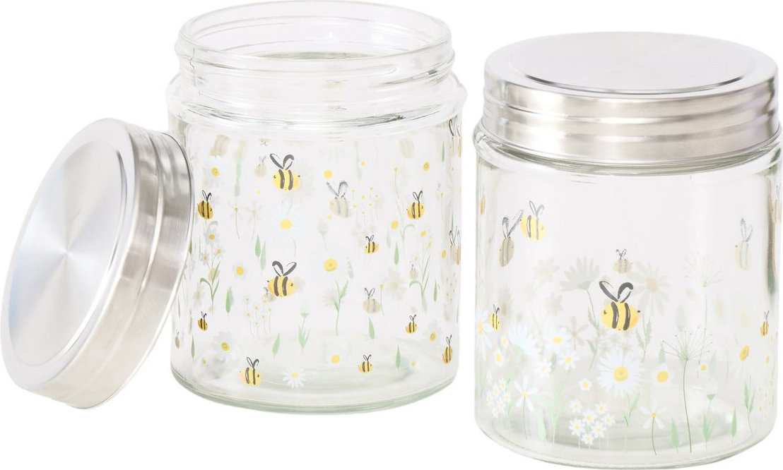 Boltze Schraubgläser HONEY, 625 ml, 2er-Set