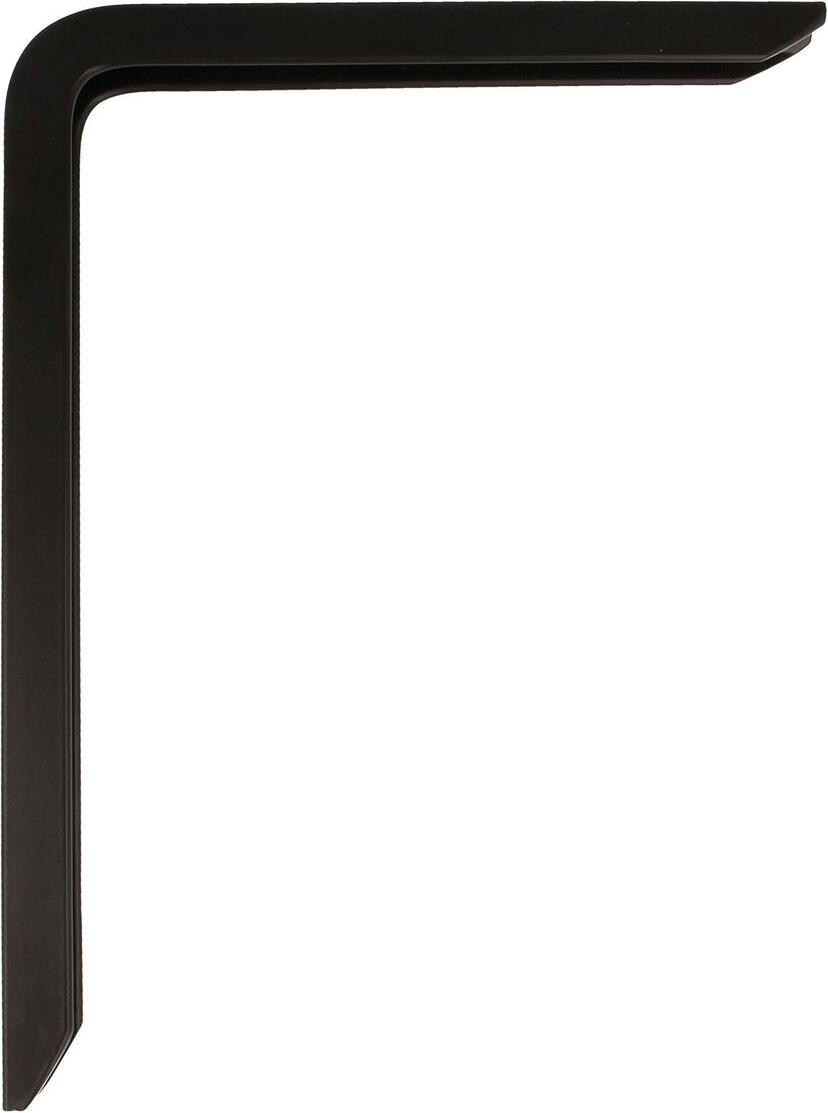 Wandhalterung AMIG 4plus-21110 Regale Schwarz Aluminium (25 x 15 cm) S7910036