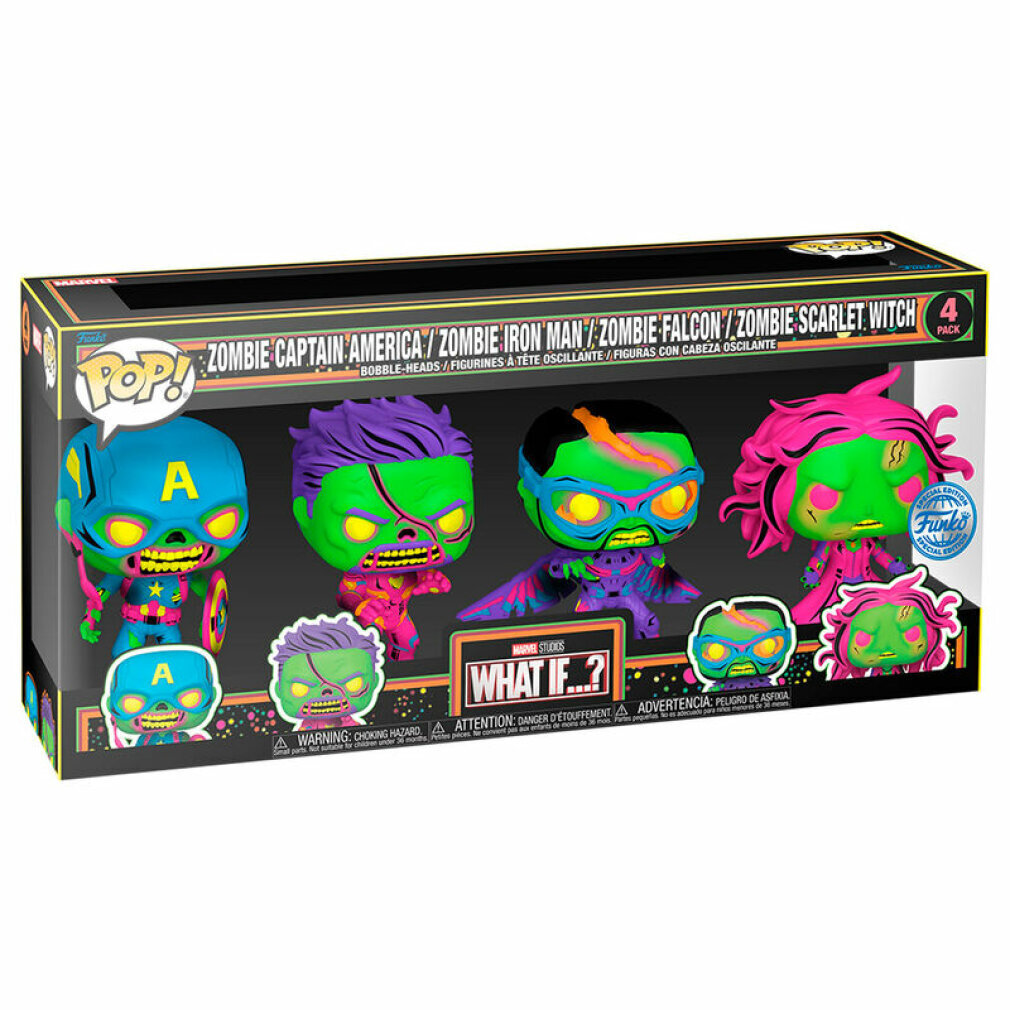 Funko Pop! Marvel What If...? Ekskluzywna figurka - Zestaw 4 szt.