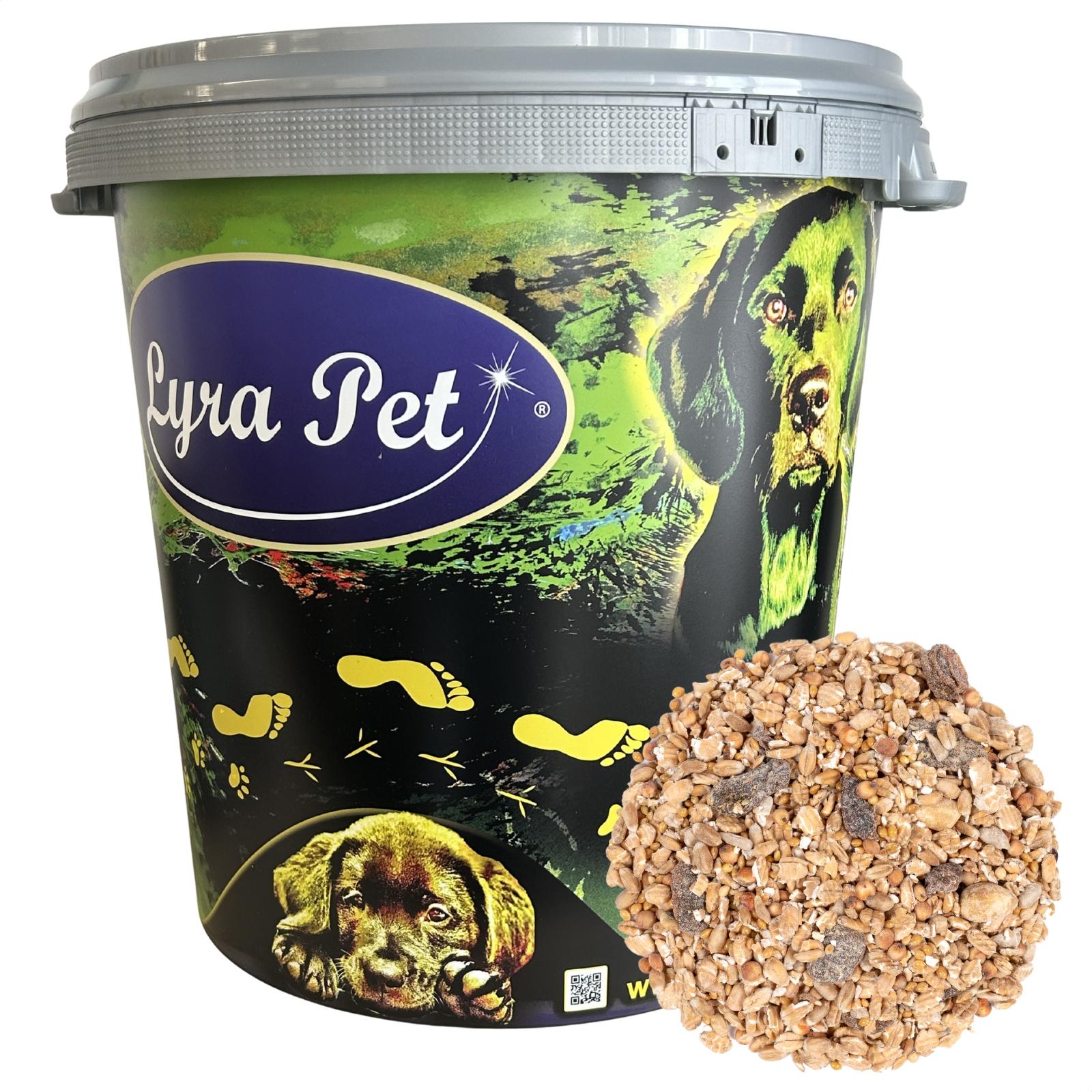 10 kg Lyra Pet® Fettfutter HK Polen in 30 L Tonne V2-01618-006-Z1
