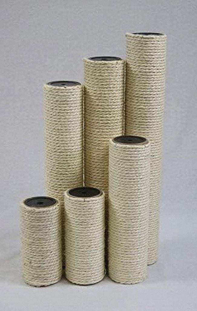 Markenlos Ersatzstamm für Kratzbäume Kratzsäule Kratzstamm Sisal Ø 8cm x 40cm