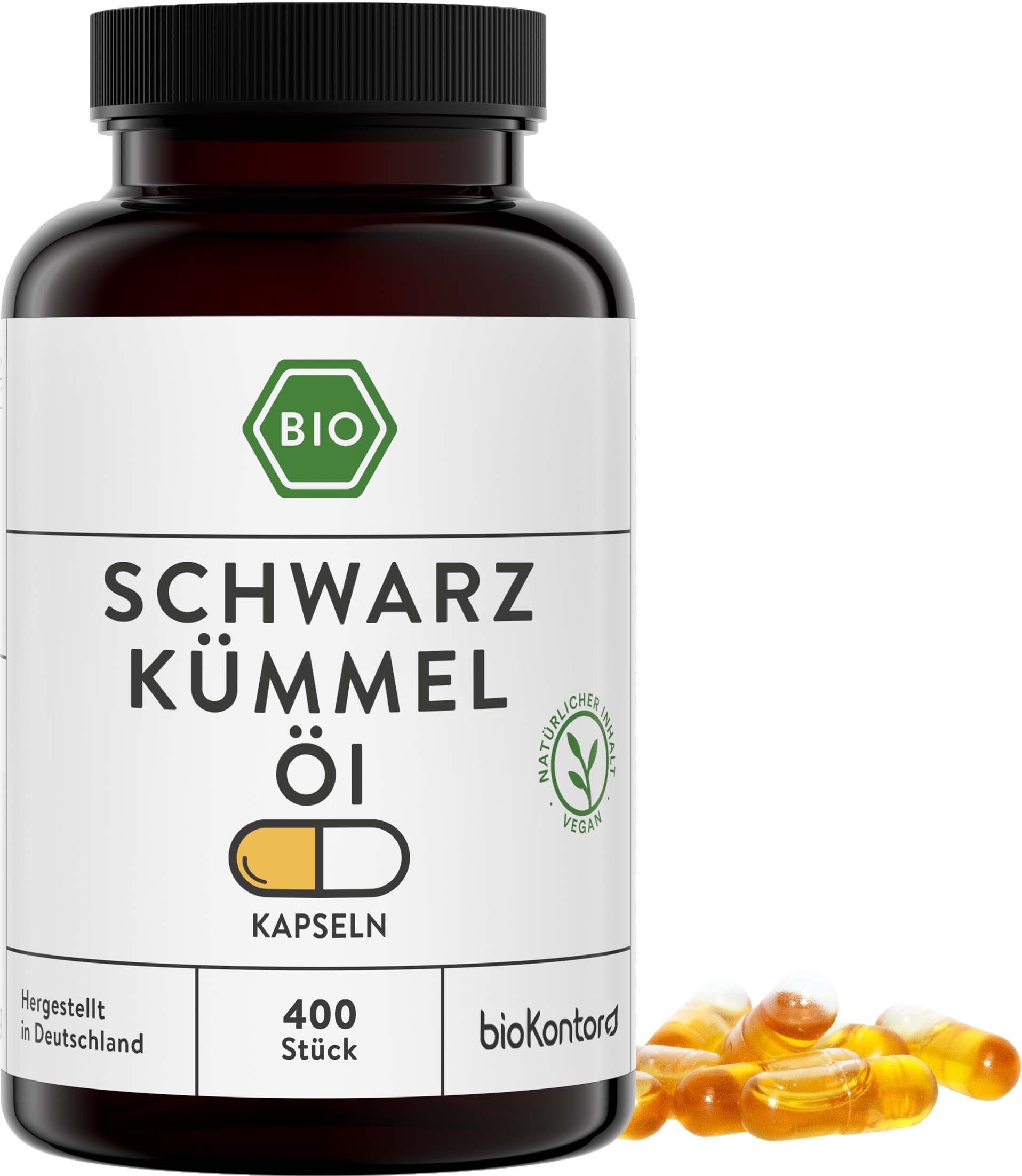 Schwarzkümmelöl & Nahrungsergänzungsmittel Von Herbbio