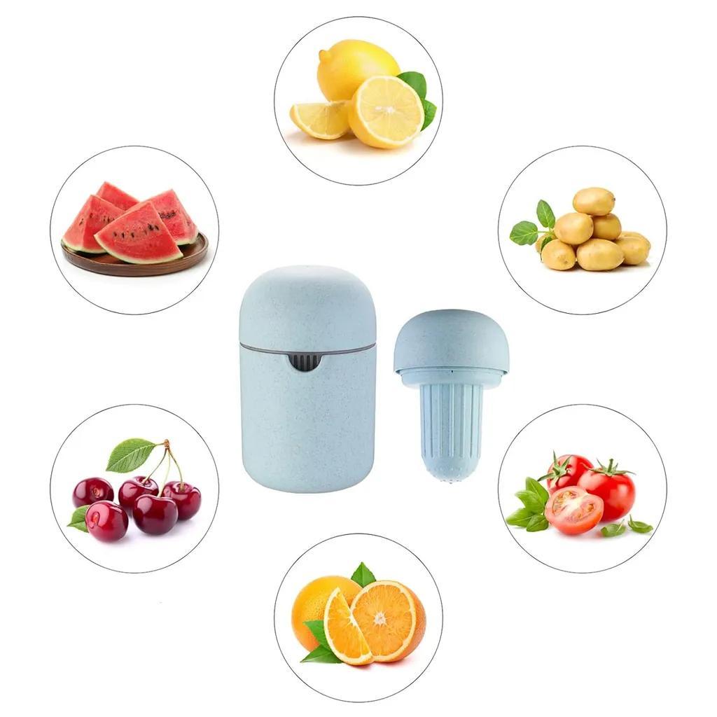 MEIYOU Saftpresse Manuell Entsafter in Zitronenform für Zitronen,Limetten