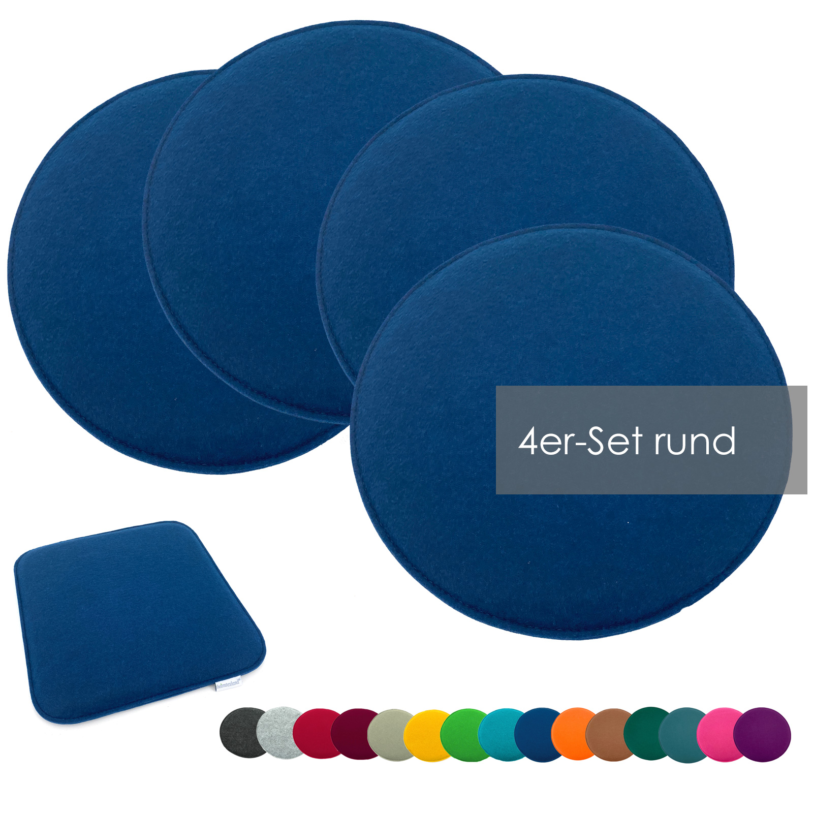 Heimtexland 2er Pack Sitzkissen Fellimitat - Flauschige Bankauflagen Im Chalet-Stil