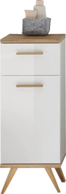 Unterschrank pelipal Noventa weiß Höhe 89,5cm Breite 35,5cm 923.013540