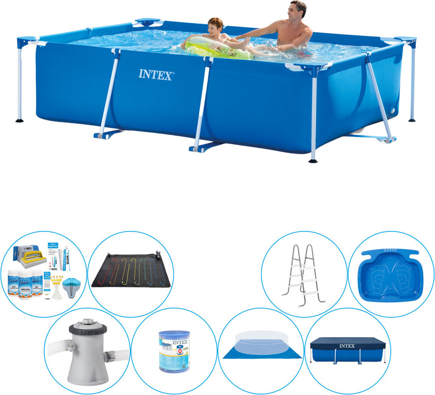 Rámový bazén Intex Rovný 260x160x65 cm - Bazén Super ponuka