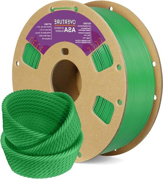 OEM Grünes ASA Filament 1,75mm 1KG für 3D Drucker Außenanwendungen 2026