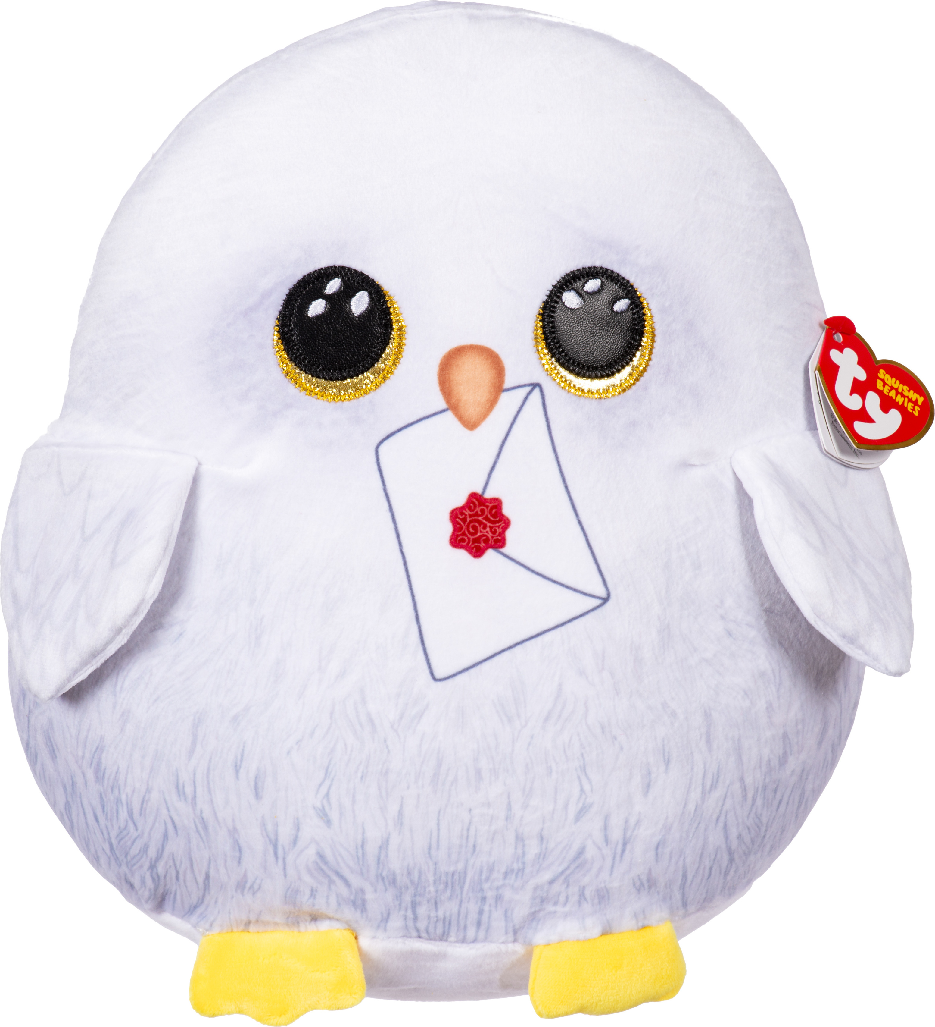 TY Squish-A-Boo 20cm Hedwig Kuscheltier 39414