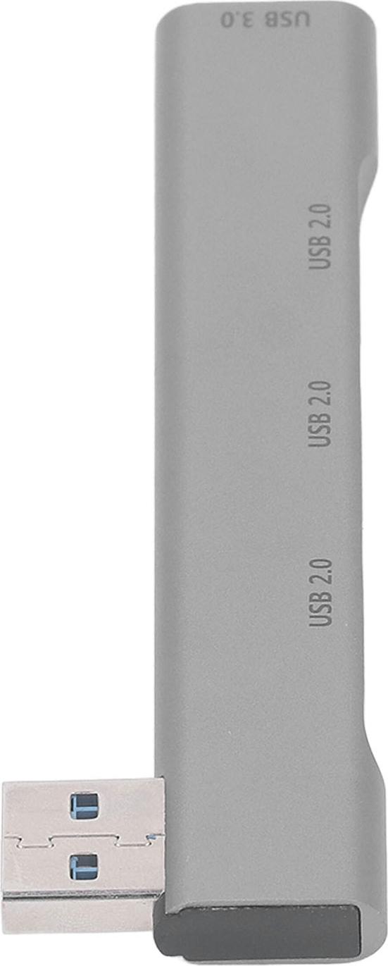 Garosa USB Hub Dock 4 Ports USB3.0 2.0 5Gbps Aluminiumlegierung Plug and Play OTG Funktion USB Docking Station für PC Peripheriegeräte