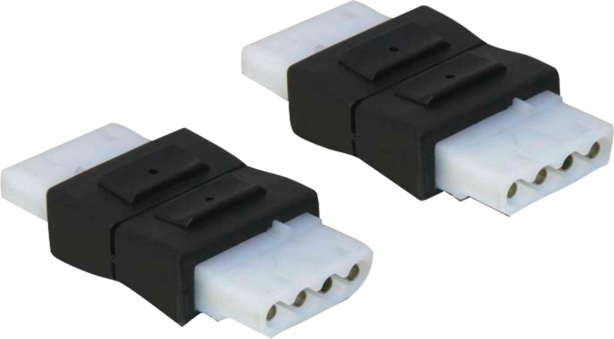 DeLOCK 65045, 4-pin Molex, 4-pin Molex, Schwarz
