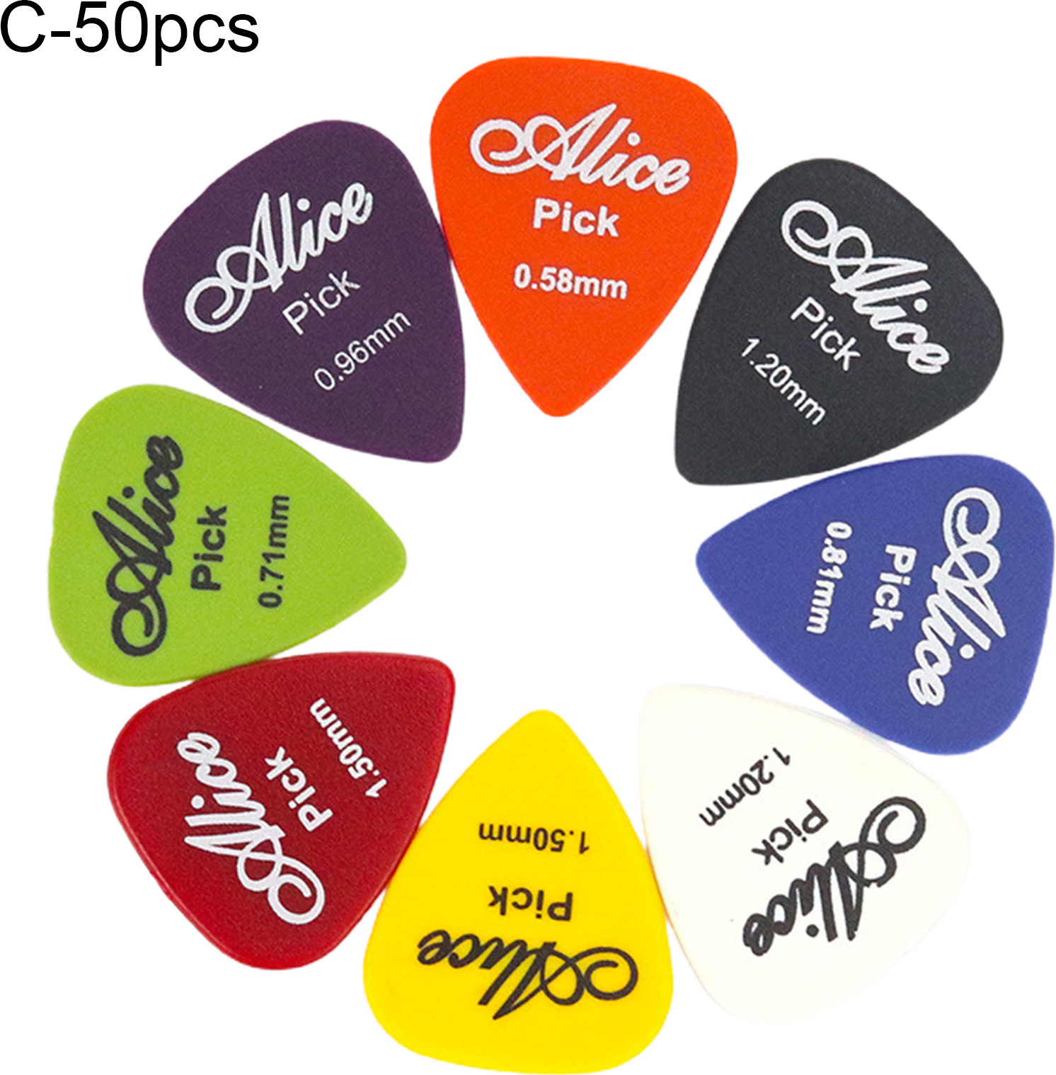 Stuttg 1 Box-Gitarrenauswahl tragbarer Anti-deformiertes ABS Akustische Volks-E-Gitarren-Pick für Musiker-C 3064068@Stuttg