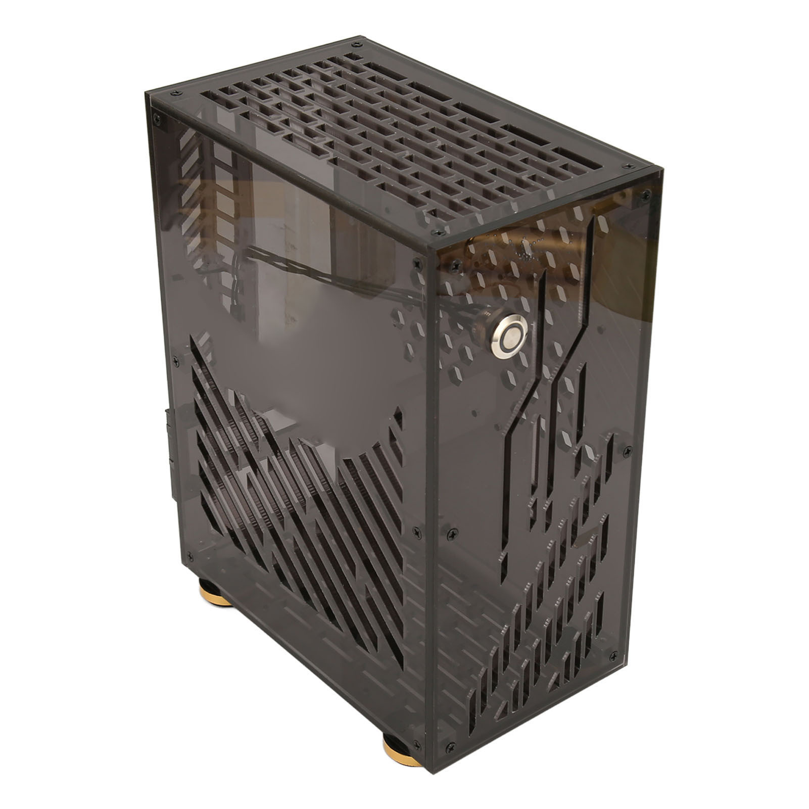 Cocosity Mini ITX Gehäuse,Mini PC Gehäuse,Mini Computer Gehäuse,ITX Computer Gehäuse,Micro ITX Gehäuse,ITX Gehäuse,Micro ITX PC Gehäuse
