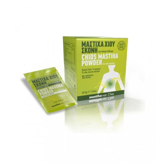 Chios Mastiha-Pulver zum Einnehmen 15 Beutel (40,5 g)
