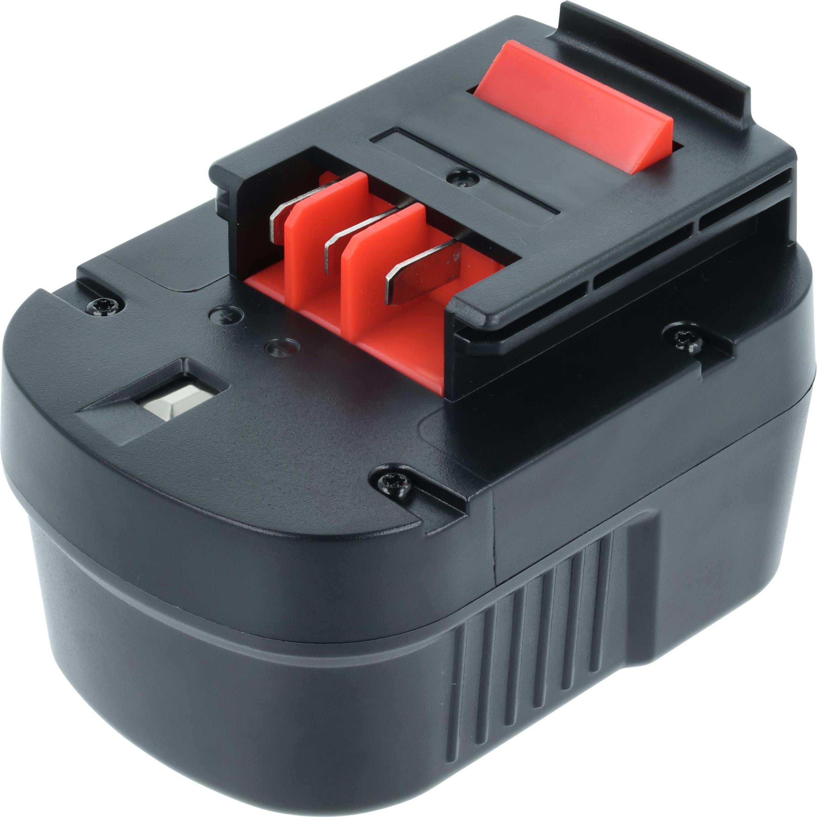 vhbw Akku kompatibel mit Black & Decker EPC12 H1, EPC128, EPC12CA, EPC128BK, EPC12CABK, EPC126BK, EPC128 V Werkzeug (2000 mAh, NiMH, 12 V)