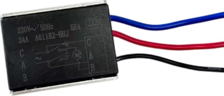 Trade-Shop Anlaufwiderstand / Sanftanlauf / Softstart 24A 220V inkl. 3 Kabel für Maschinen mit bis zu 250V Stromlast 183125487