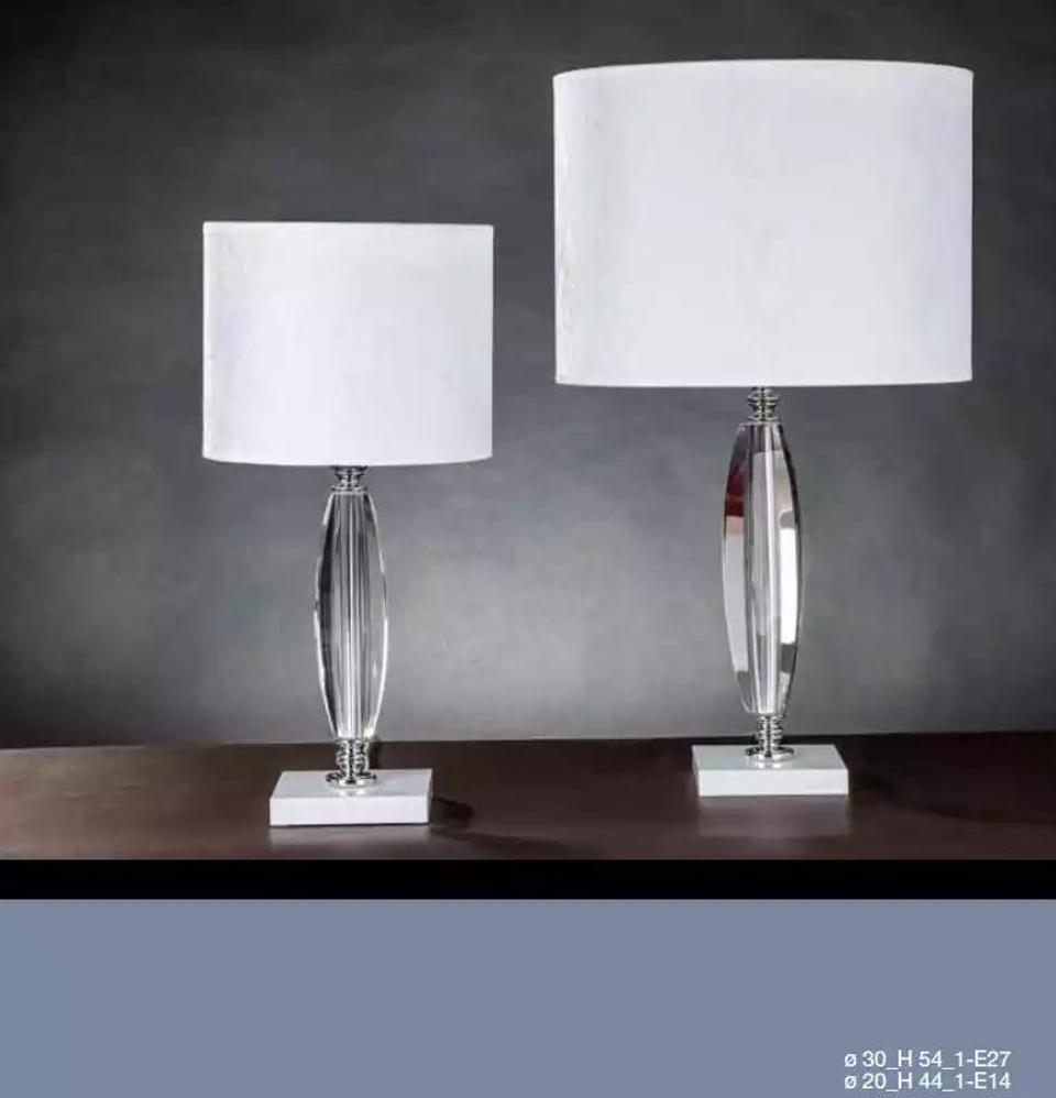 Tischlampe Kristallkronleuchter klassische Beleuchtung Tischlicht neu