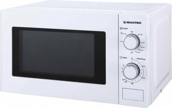 Mikrowelle mit Grill weiß