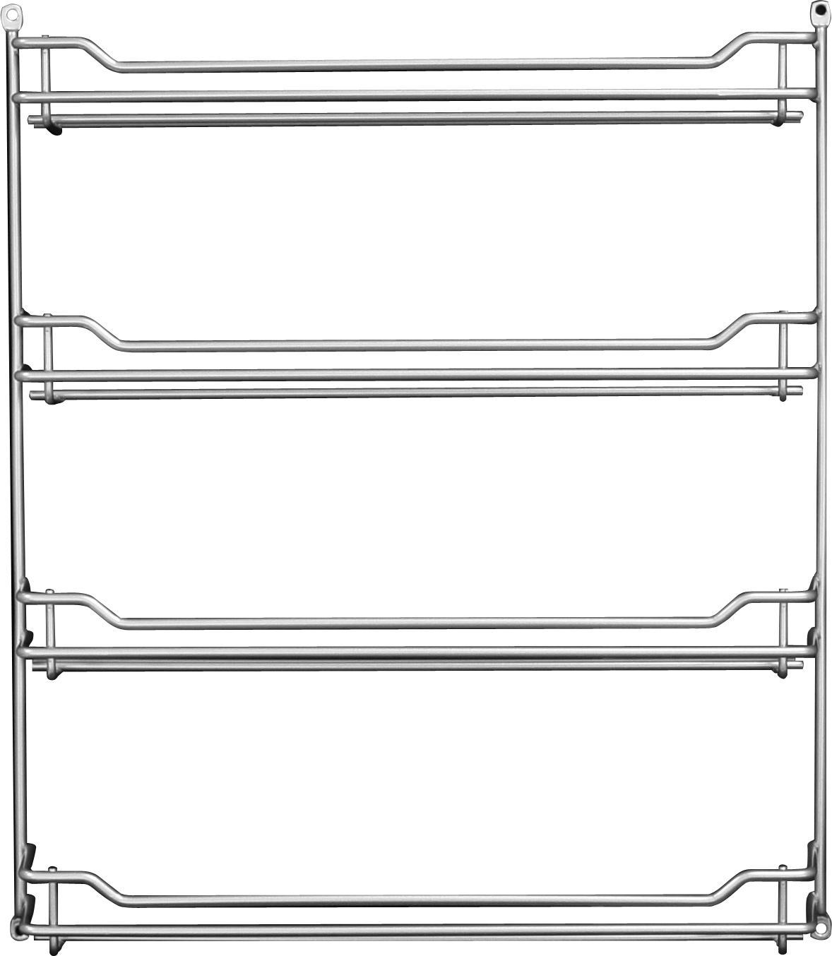 Fuchs 24er Gewürzregal silber