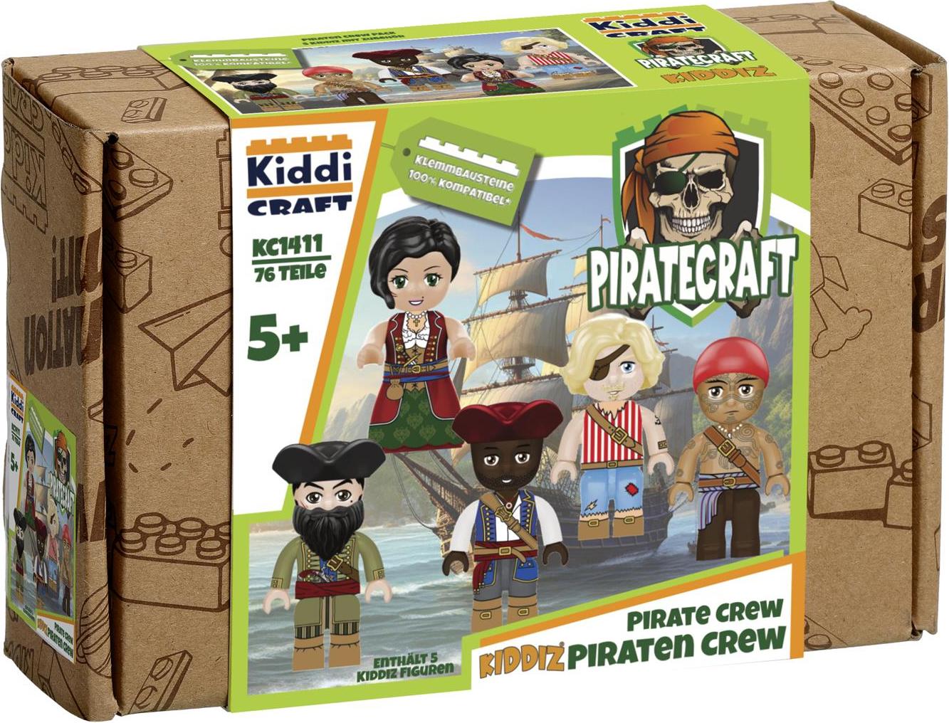 Kiddicraft KIDDIZ Piraten Crew Figuren-Pack