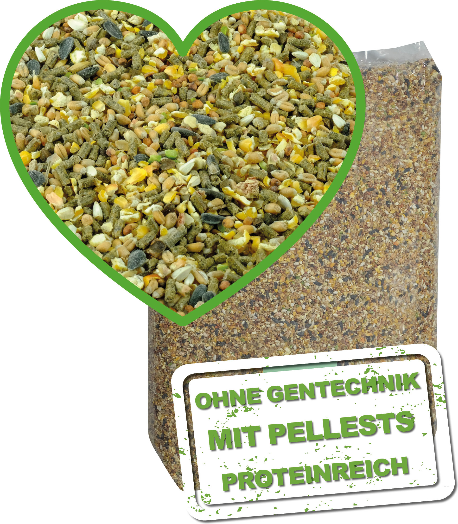 MeineHennen Hühnerfutter - HENNEN-VITAL EXZELLENT PLUS 15 kg 208