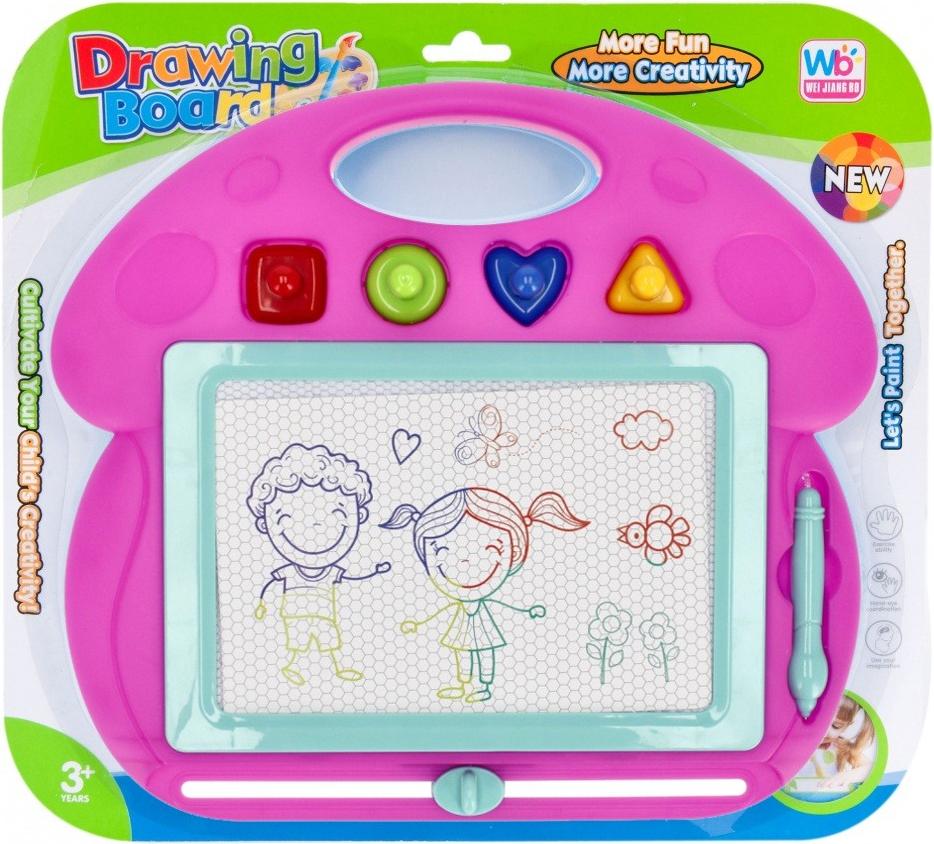 Magnetická stierateľná tabuľa COLOUR board Mega Creative