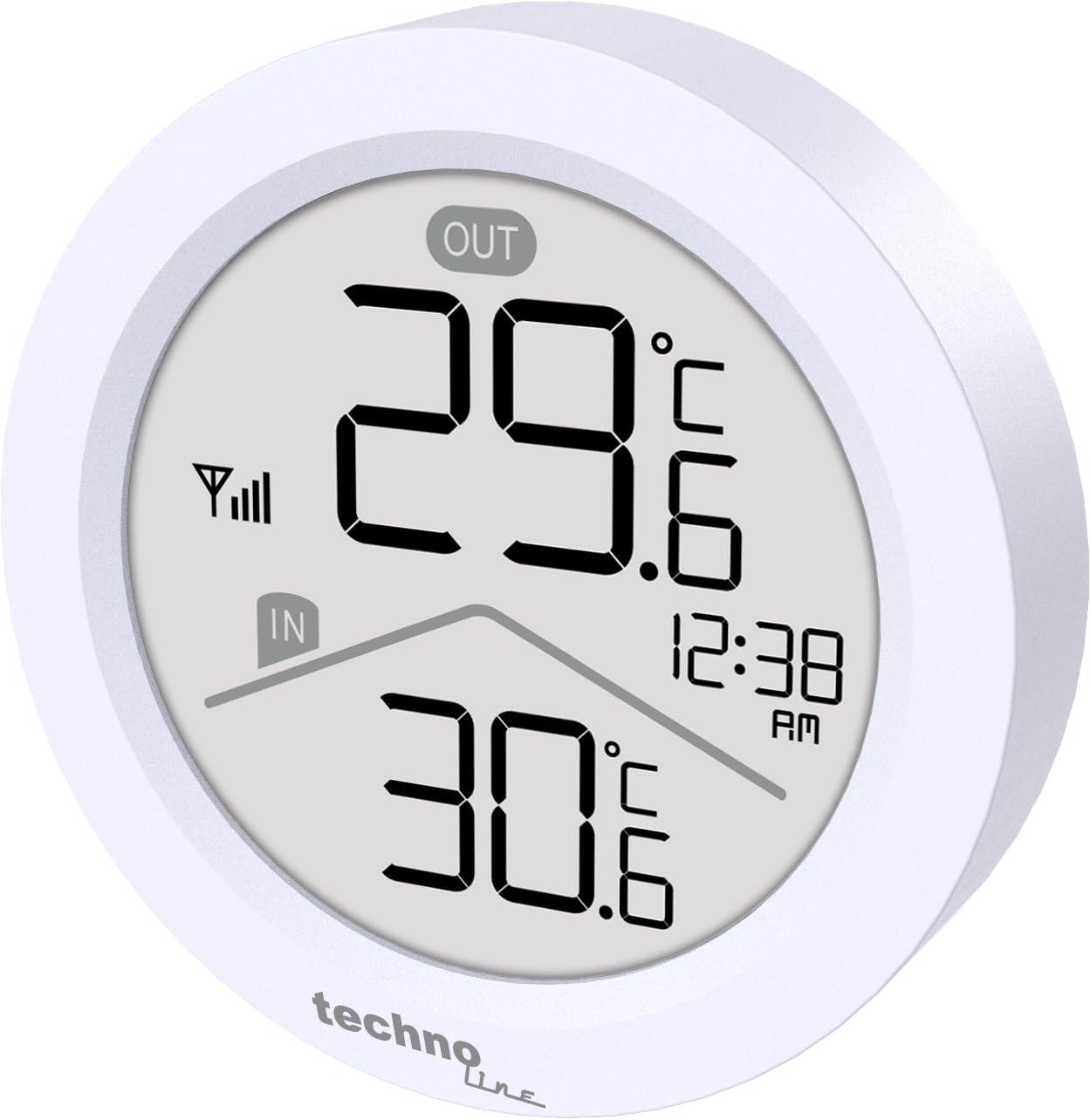 Technoline WS9168 Temperaturstation mit Innentemperatur und Außentemperatur WS 9168