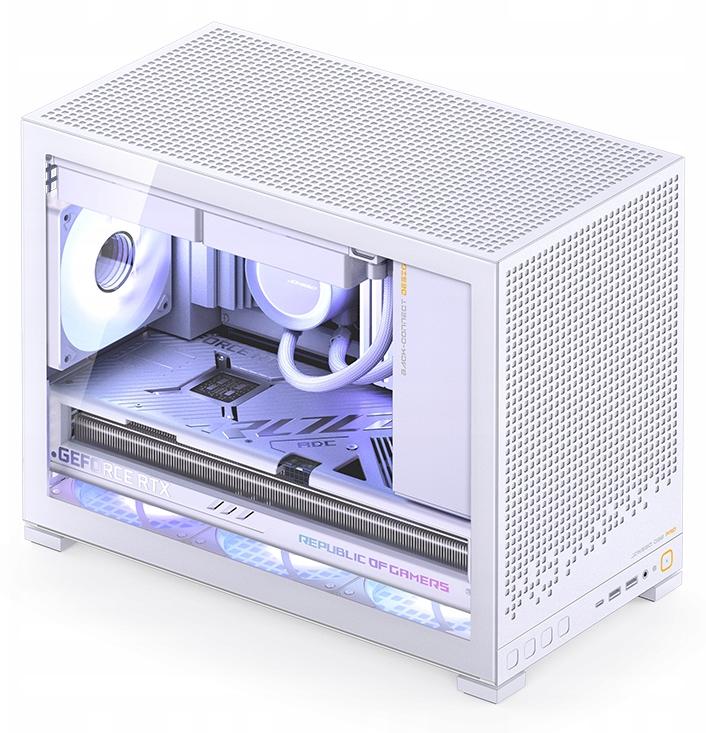 Jonsbo D32 PRO Mesh PC-Gehäuse Mini-Gehäuse mATX - weiß - Gehäuse D32 PRO MESH WHITE