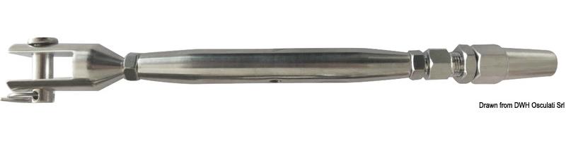 Winde mit bikonischem Ende 5 mm - Osculati 07.385.10