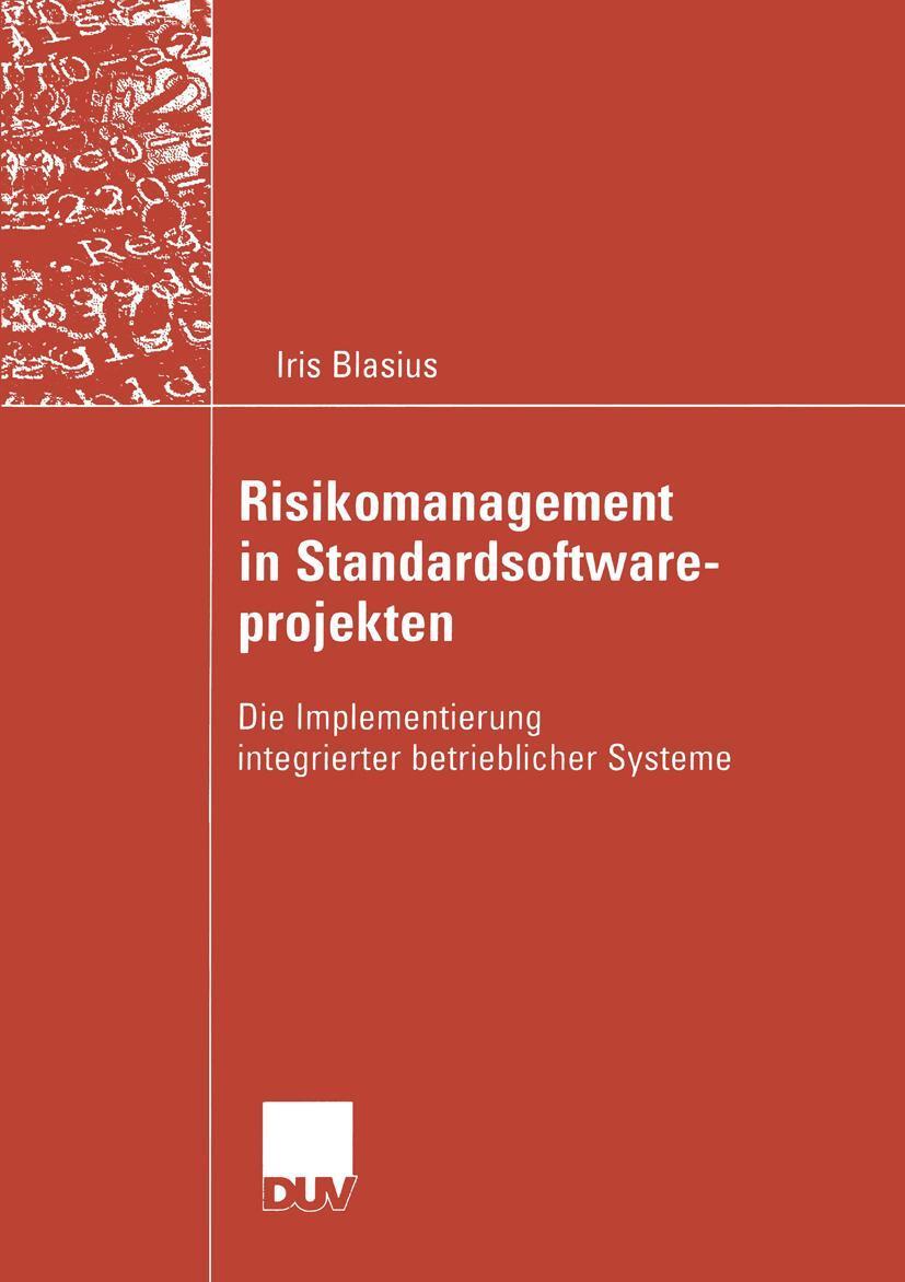 Sonstige Verlage Risikomanagement in Standardsoftwareprojekten