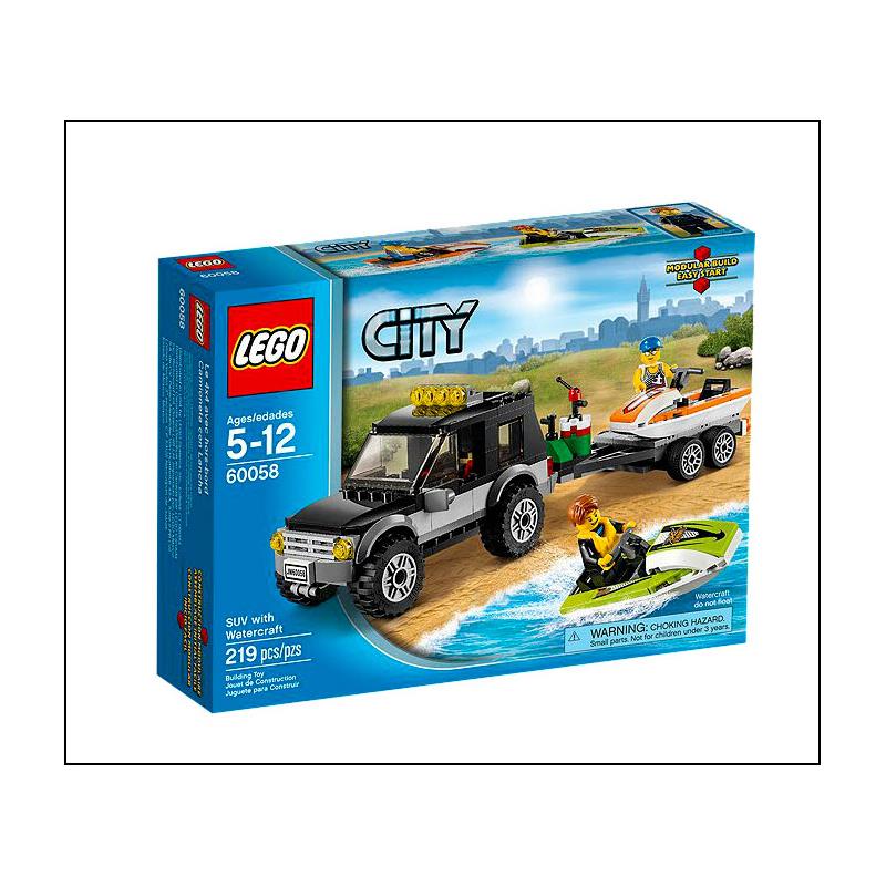 Lego 60058 City - Geländewagen mit Wasserfahrzeuge