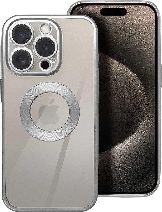 Puzdro na mobilný telefón GLAM vhodné pre IPHONE 16e (SE 4 2025) Silver