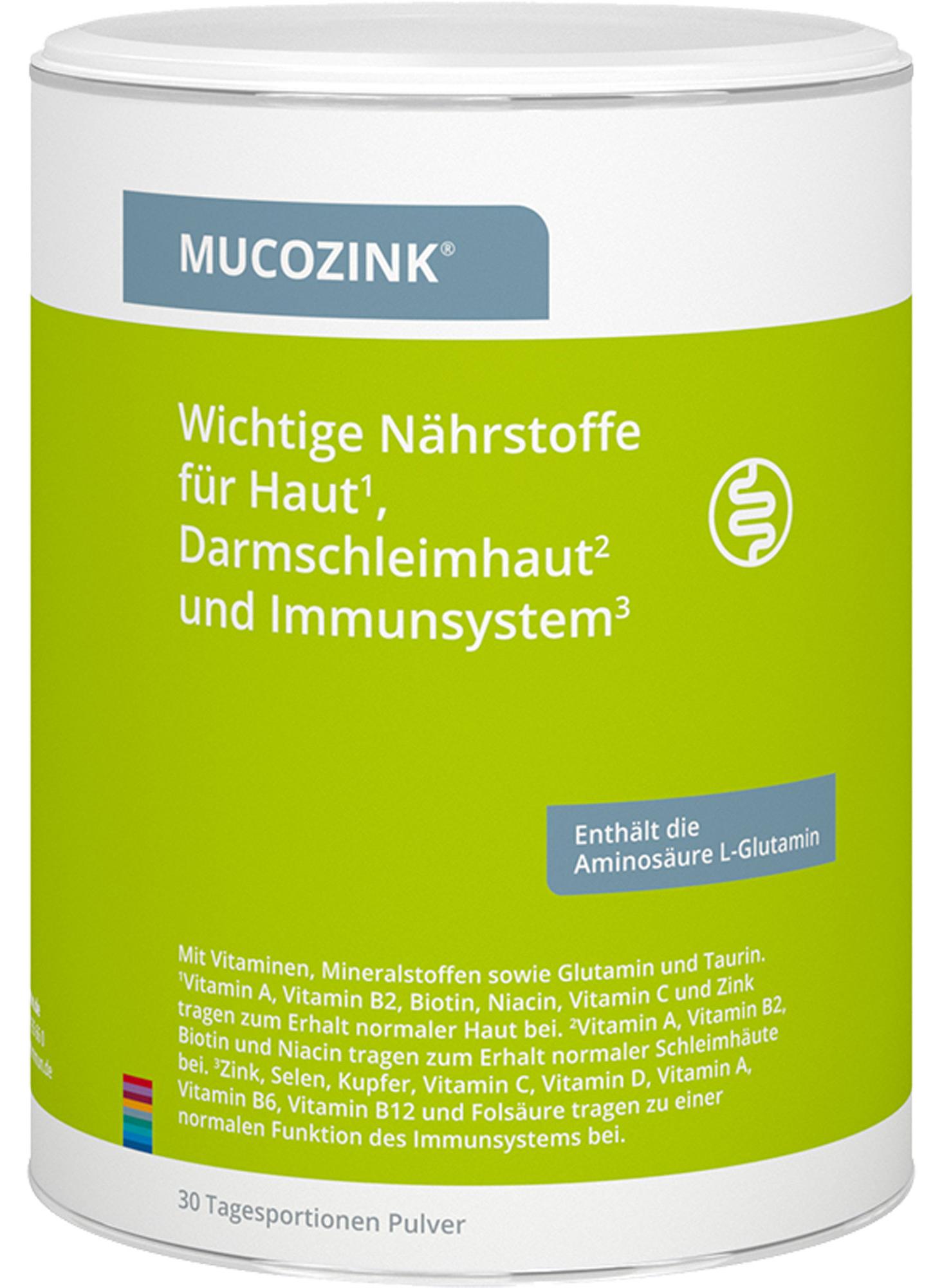 nutrimmun GmbH nutrimmun MUCOZINK Pulver, 600 g Pulver 02019819