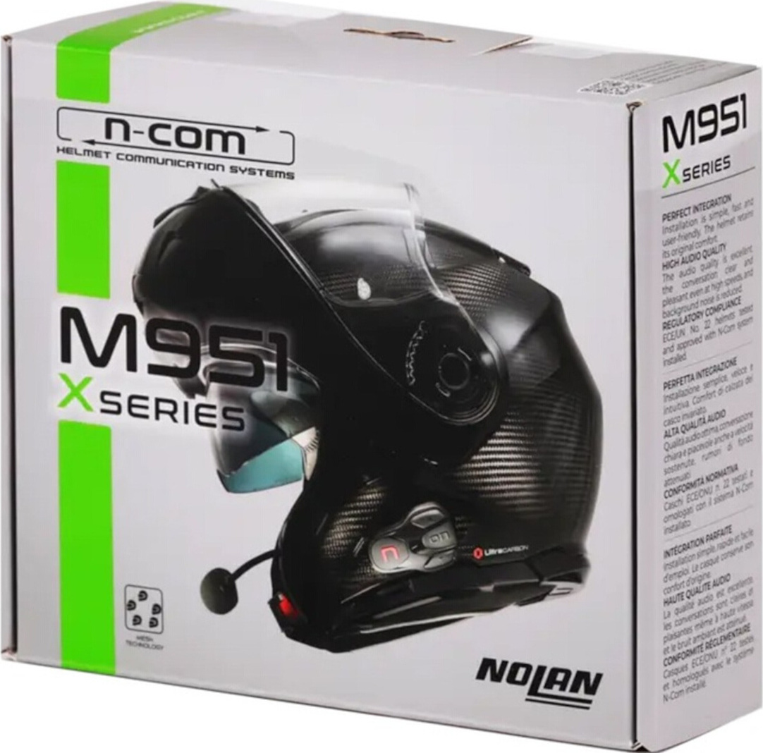 NOLAN N-COM M951 X Gegensprechanlage, Set für 1 Helm